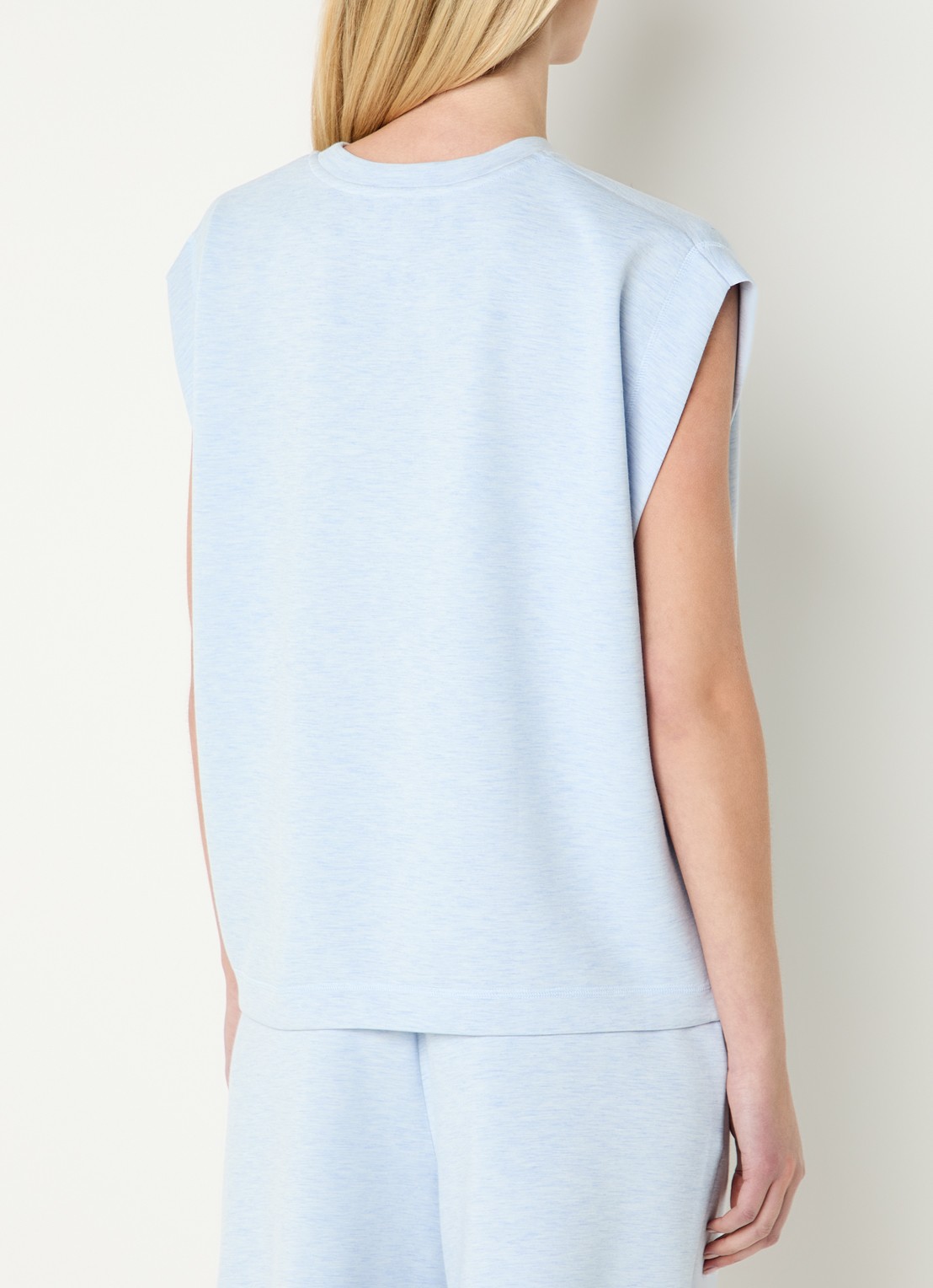 Mos Mosh MMNamara top met logo - achterkant 4 lichtblauw