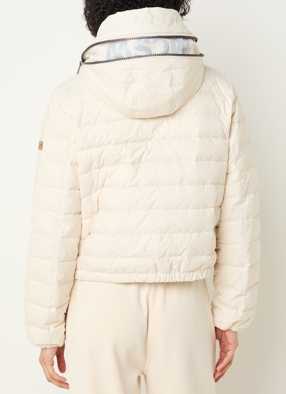 Moscow Glenda jack met ritszakken - achterkant beige