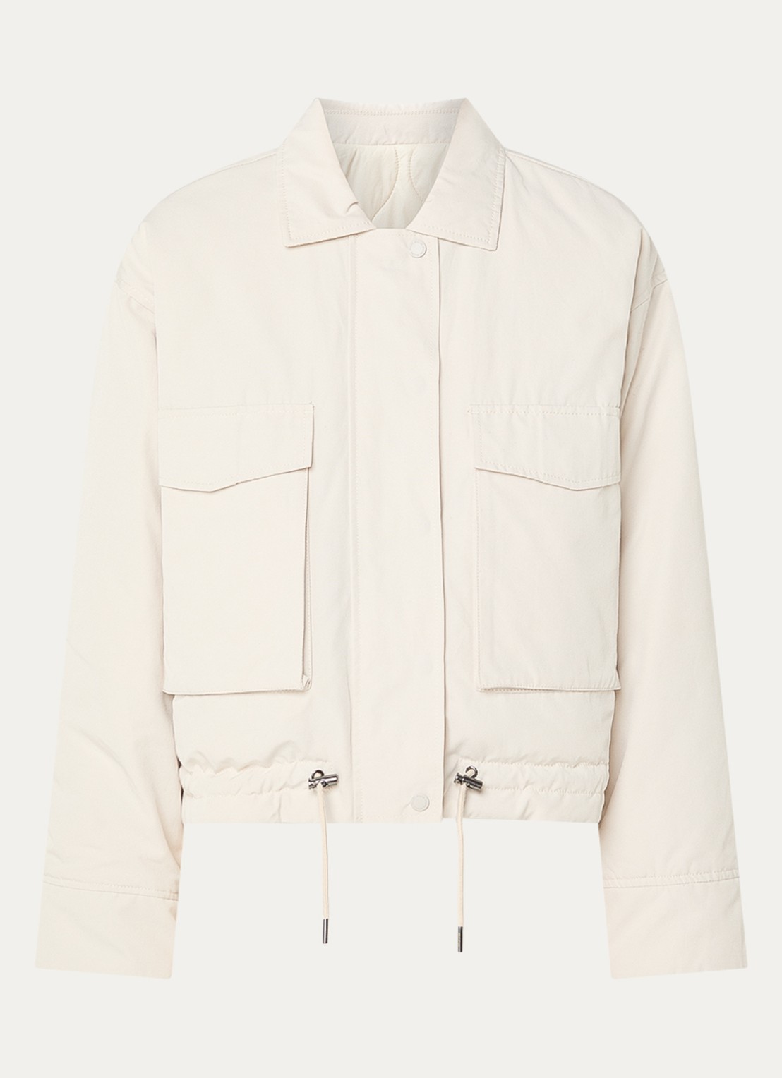 Moscow Hameli reversible gewatteerd jack - voorkant 3 beige