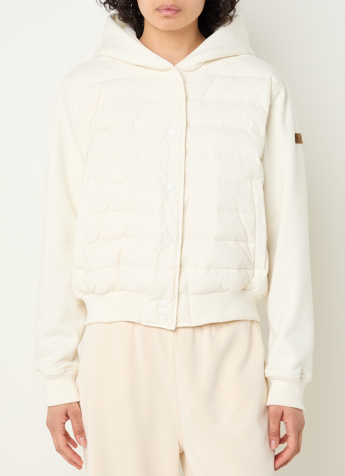 Moscow Yannieke jack met logo - detail beige
