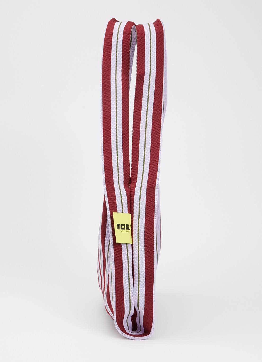 MOSJ Atelier Burgundy crossbodytas met uitneembaar etui - detail 3 bordeauxrood