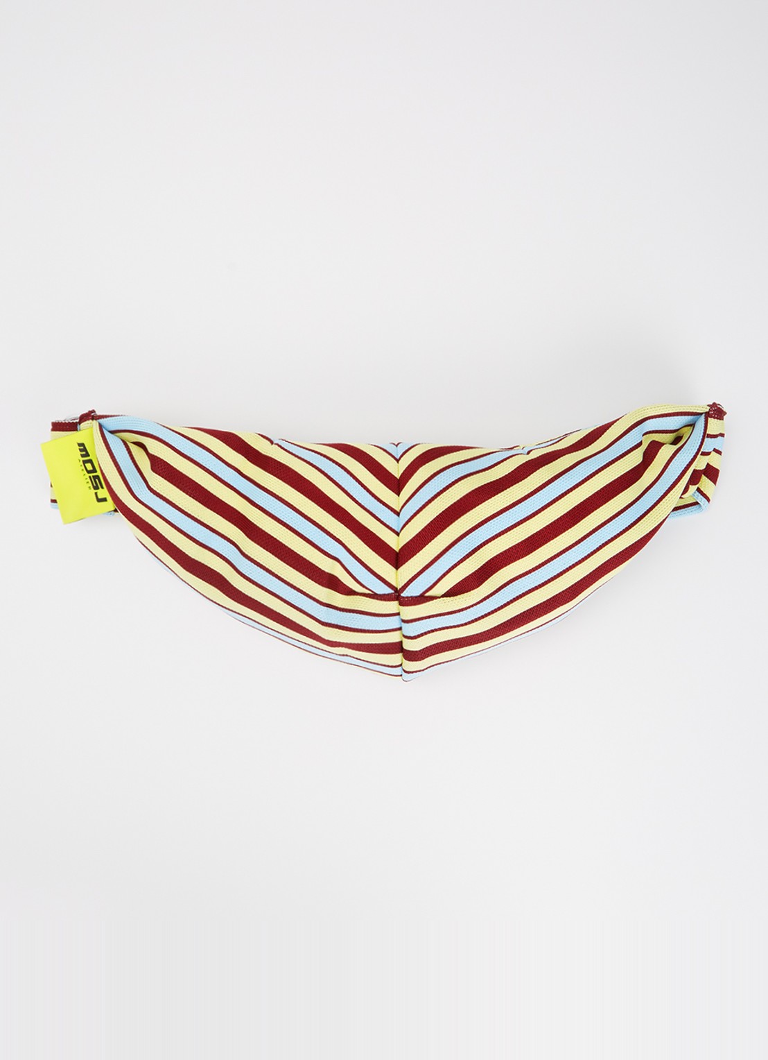 MOSJ Atelier Capri crossbodytas met verstelbare schouderriem - voorkant 4 bordeauxrood
