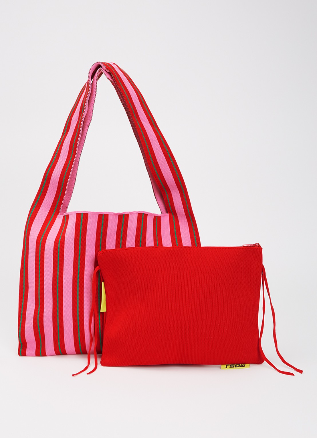 MOSJ Atelier Poppy crossbodytas met uitneembaar etui - voorkant 2 roze