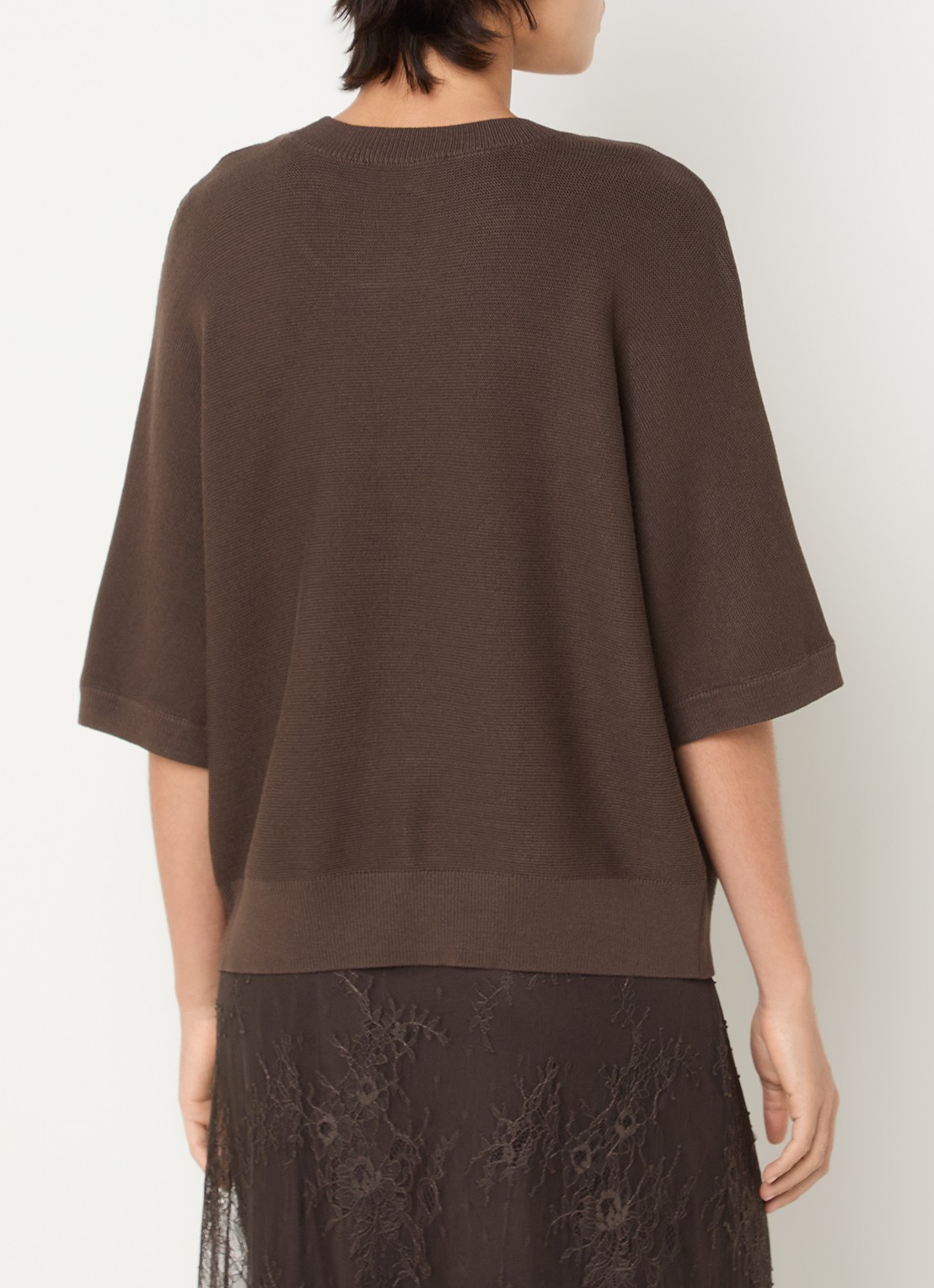 MSCH Copenhagen MSCHThamira grofgebreide pullover - achterkant 4 bruin