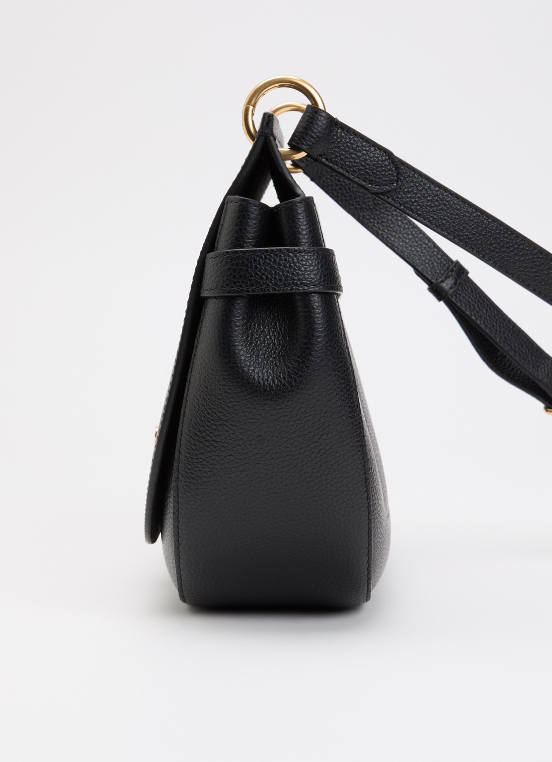 Mulberry Amberley crossbodytas van leer - detail 3 zwart