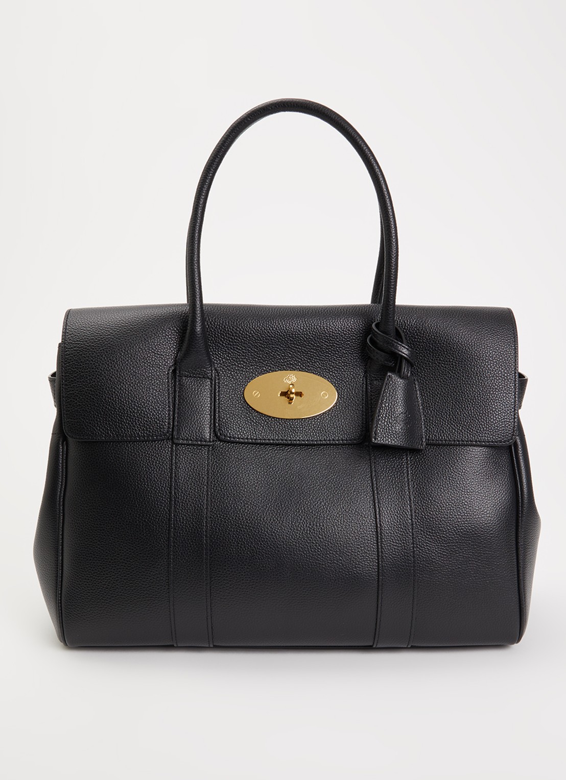 Mulberry Bayswater handtas van leer - voorkant 5 zwart