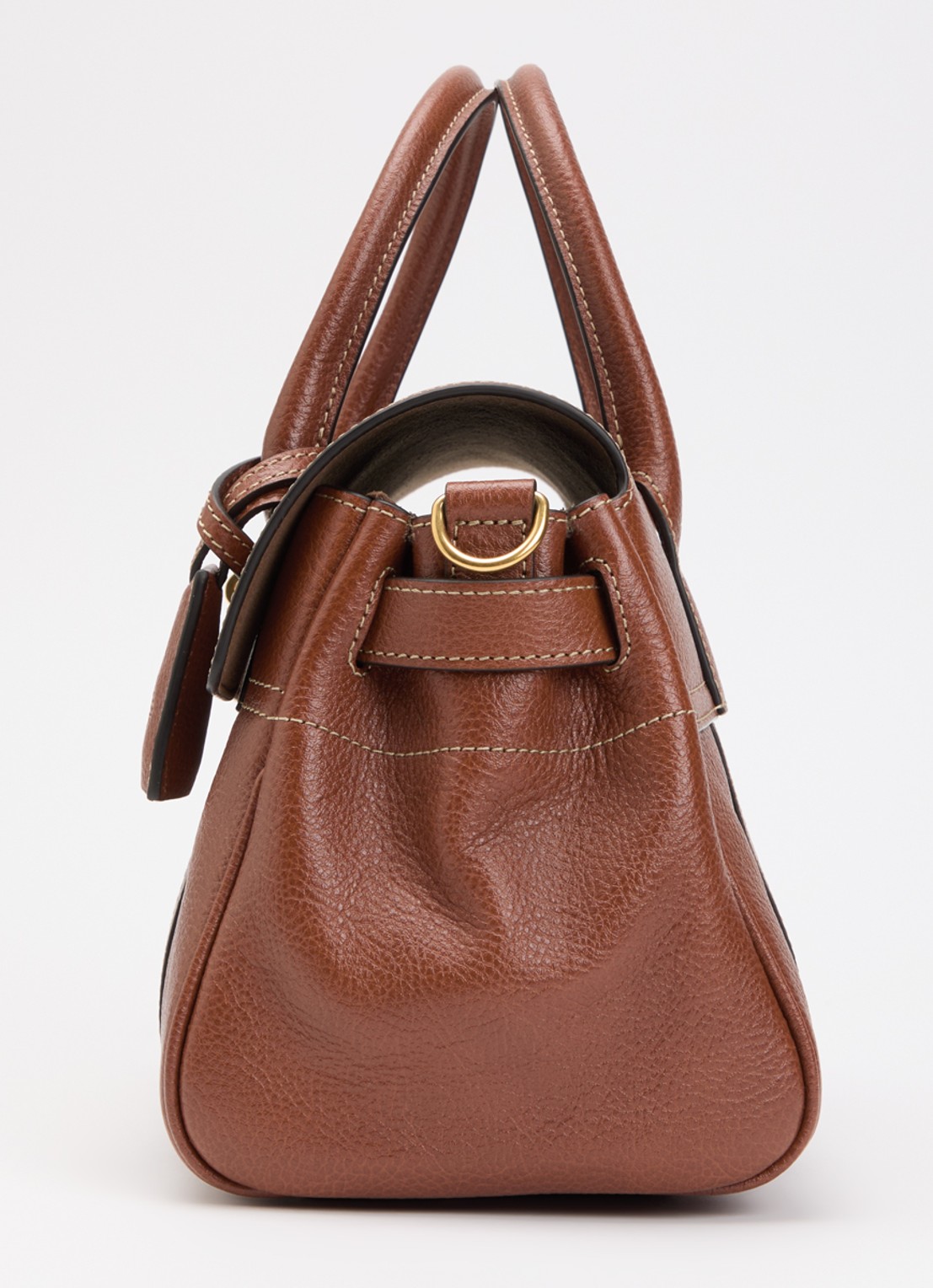 Mulberry Bayswater Small handtas van leer met afneembare schouderriem - detail 2 bruin