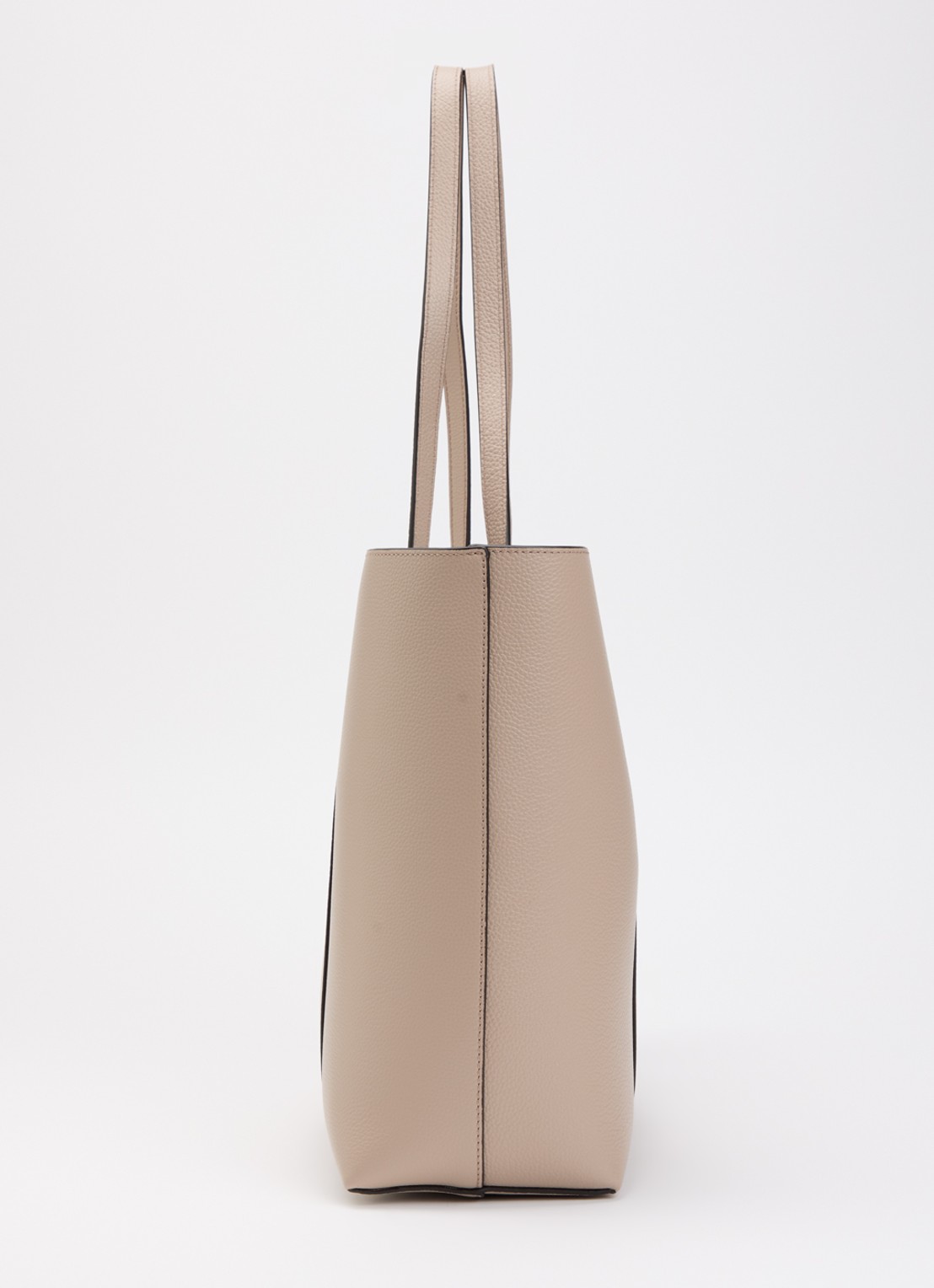 Mulberry Bayswater Small shopper van leer met uitneembaar etui - detail 3 donkerbeige