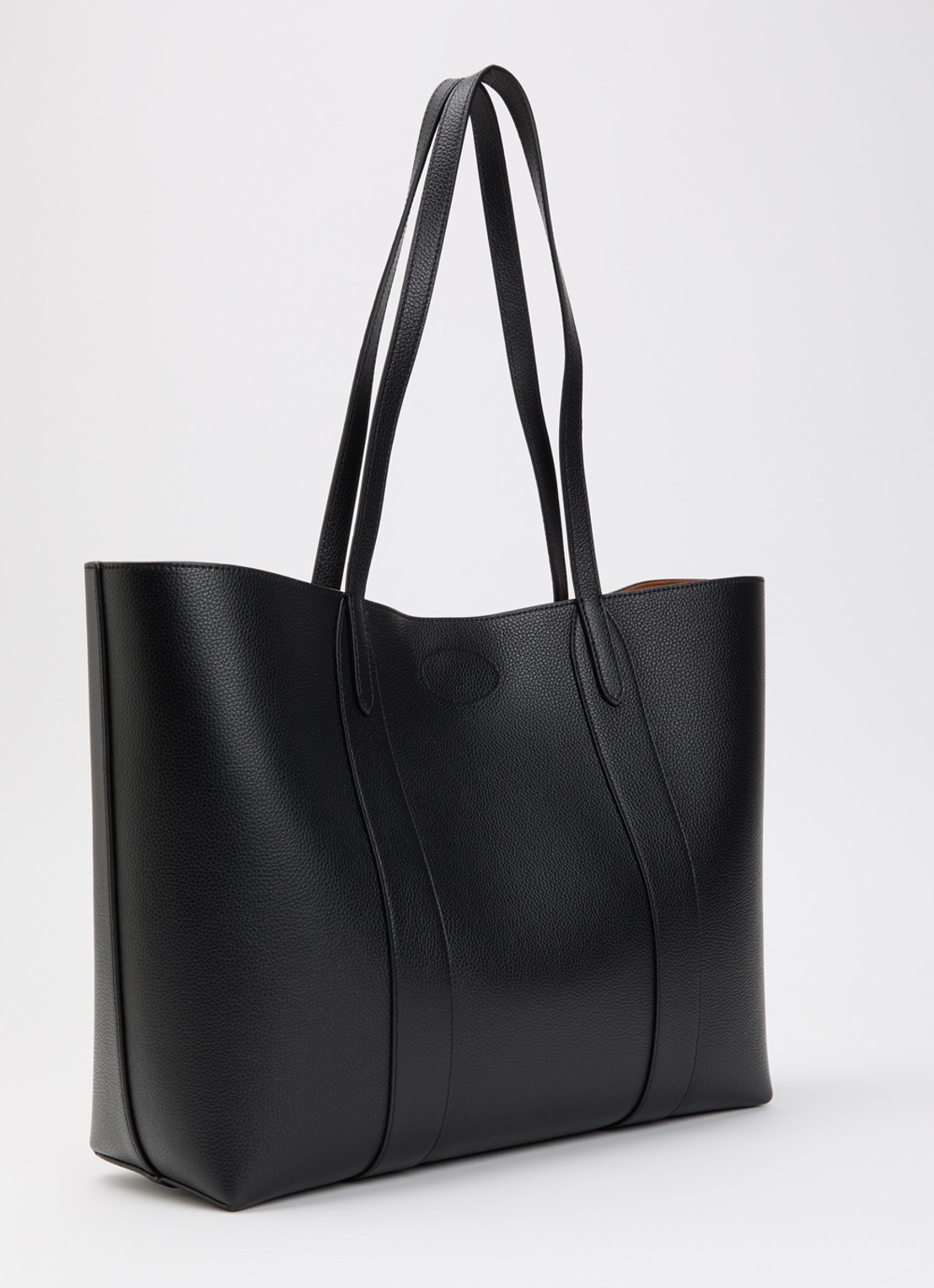 Mulberry Bayswater Small shopper van leer - achterkant 6 zwart