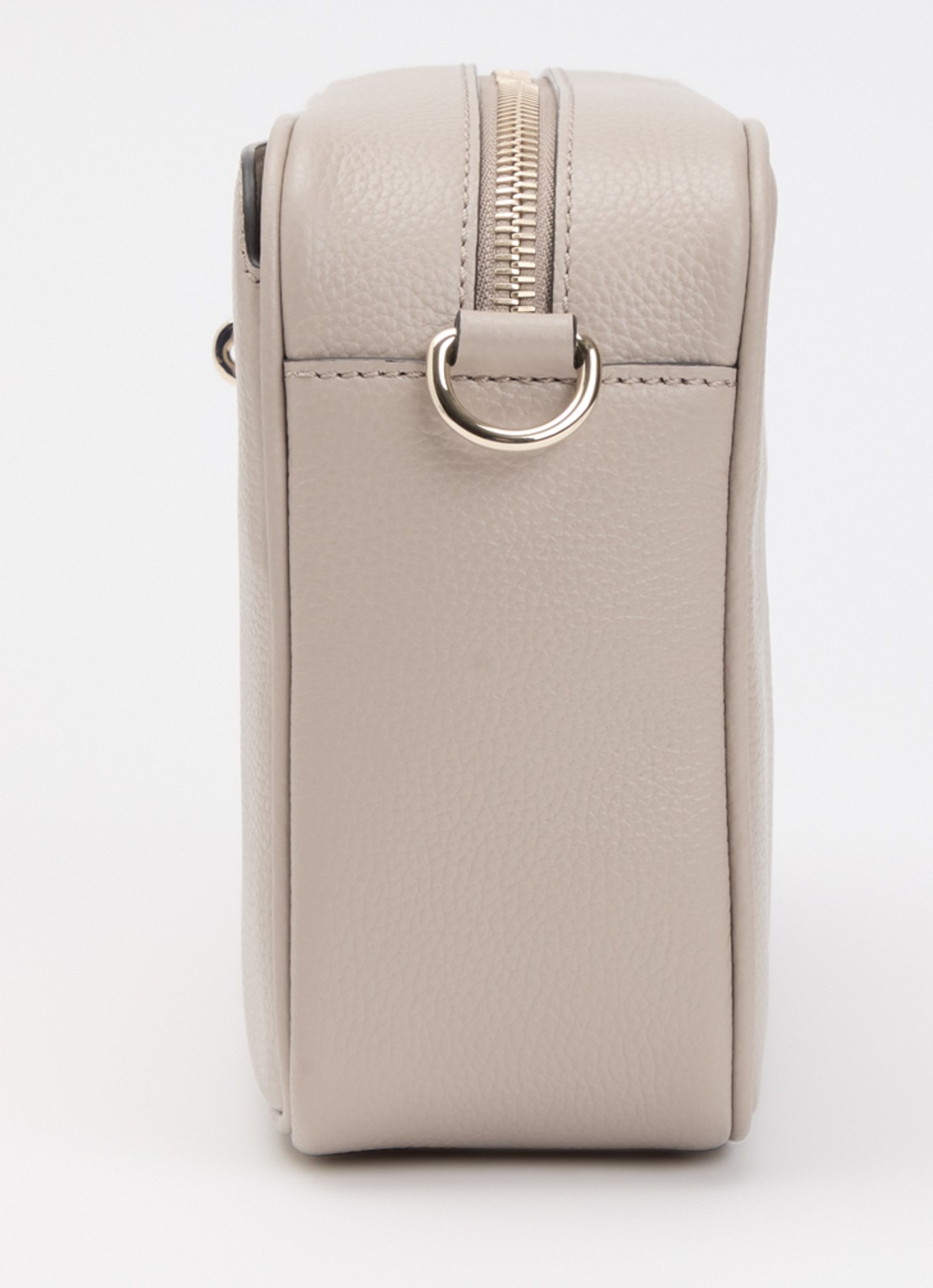 Mulberry Darley crossbodytas van leer met verstelbare schouderriem  - detail 2 taupe