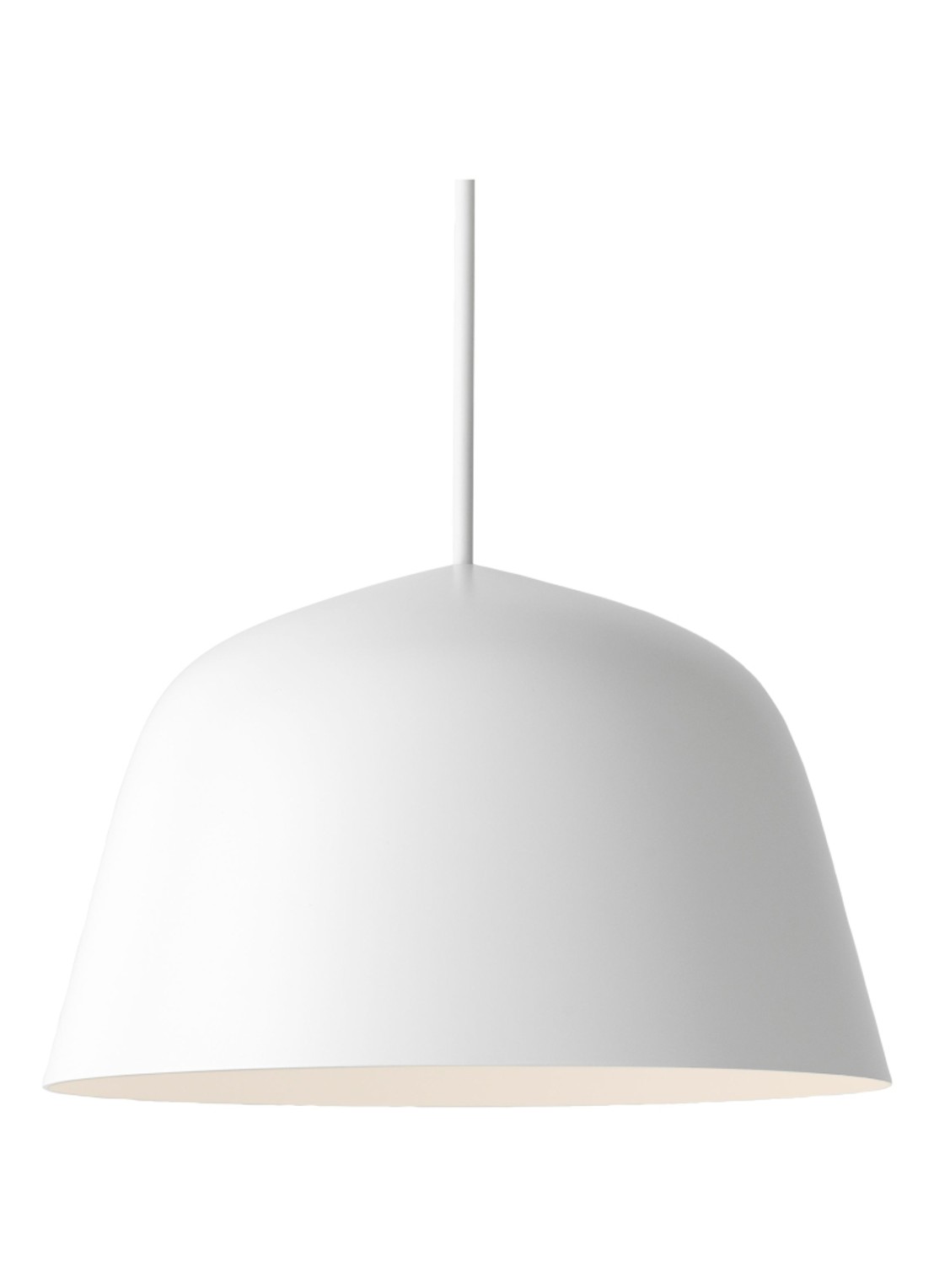 Muuto Ambit hanglamp Ø 25 cm - voorkant wit