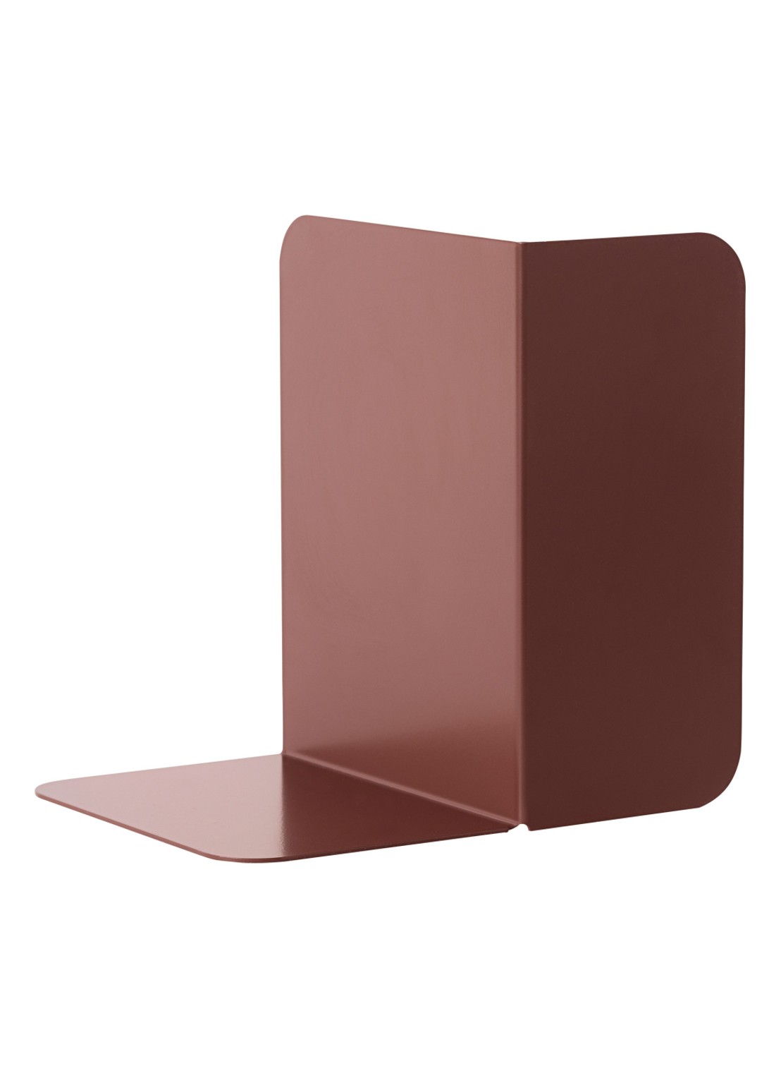 Muuto Compile boekensteun - voorkant donkerrood