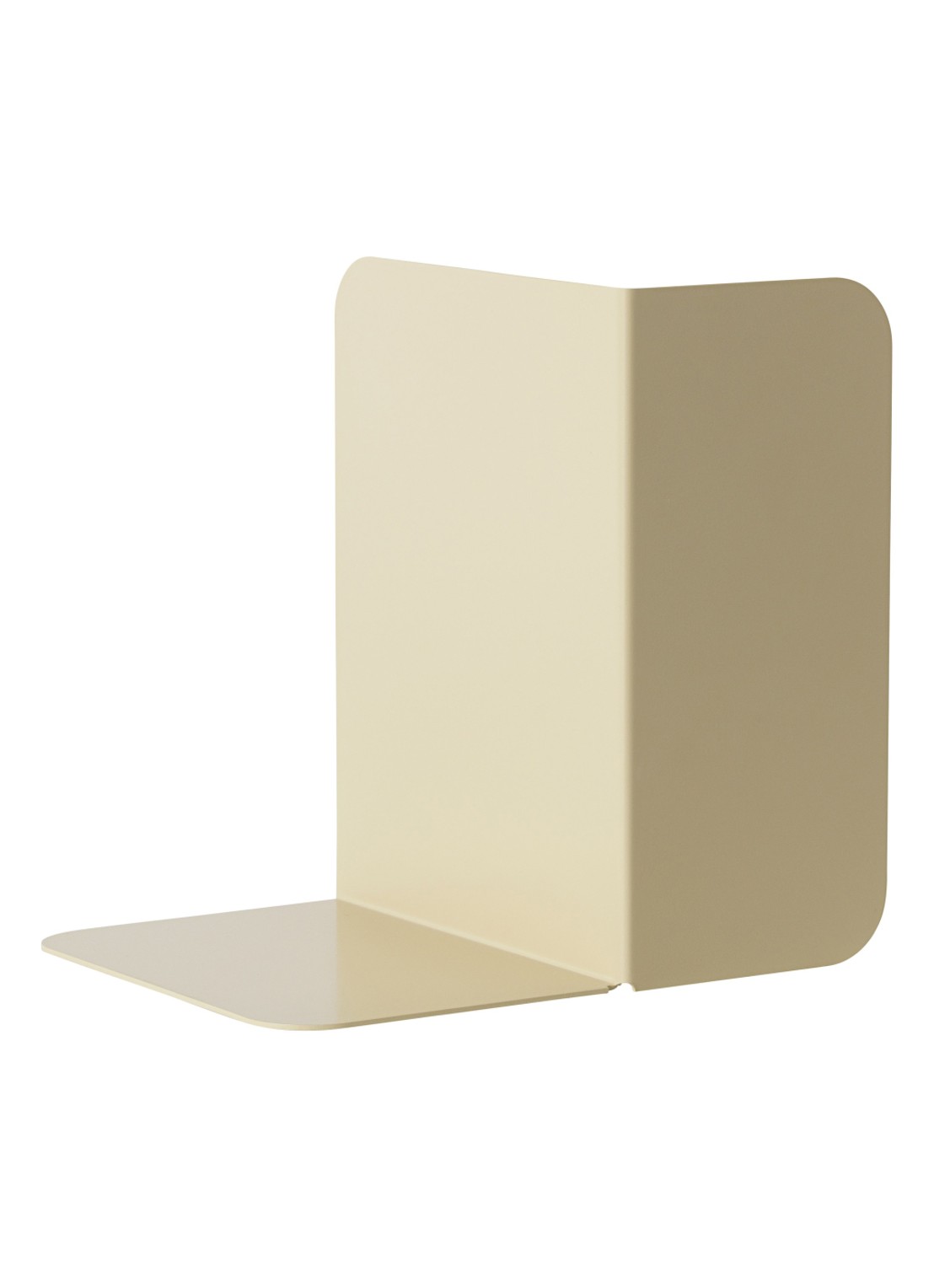 Muuto Compile boekensteun - voorkant mosterd