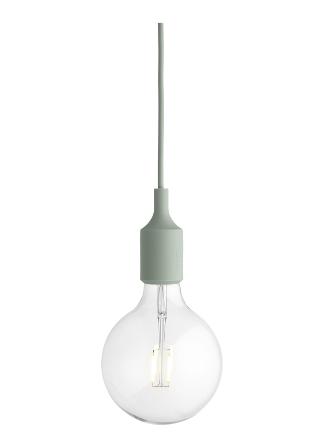 Muuto E27 hanglamp LED - voorkant groen