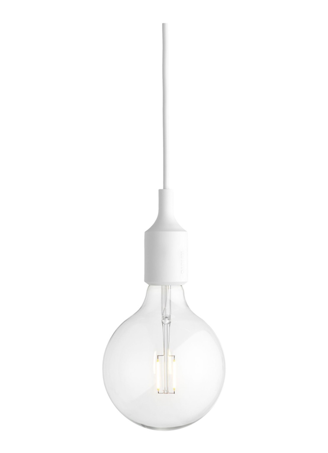 Muuto E27 hanglamp LED - voorkant wit