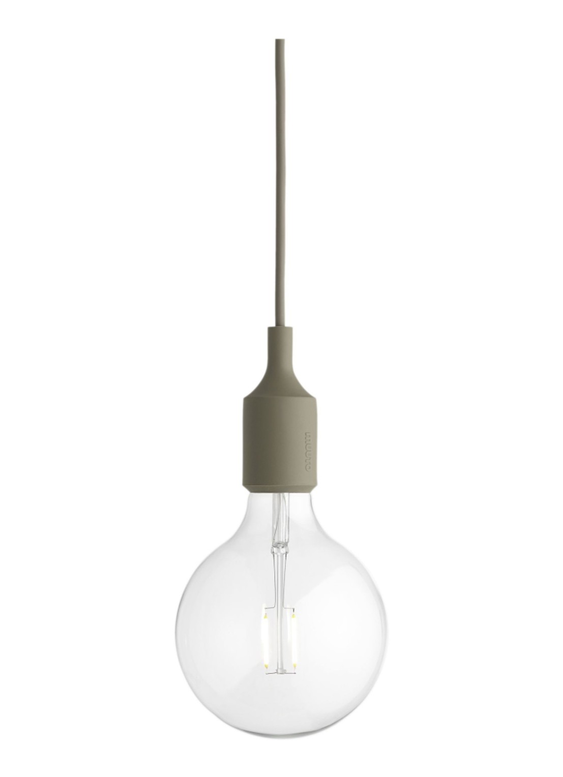 Muuto E27 hanglamp LED - voorkant groen