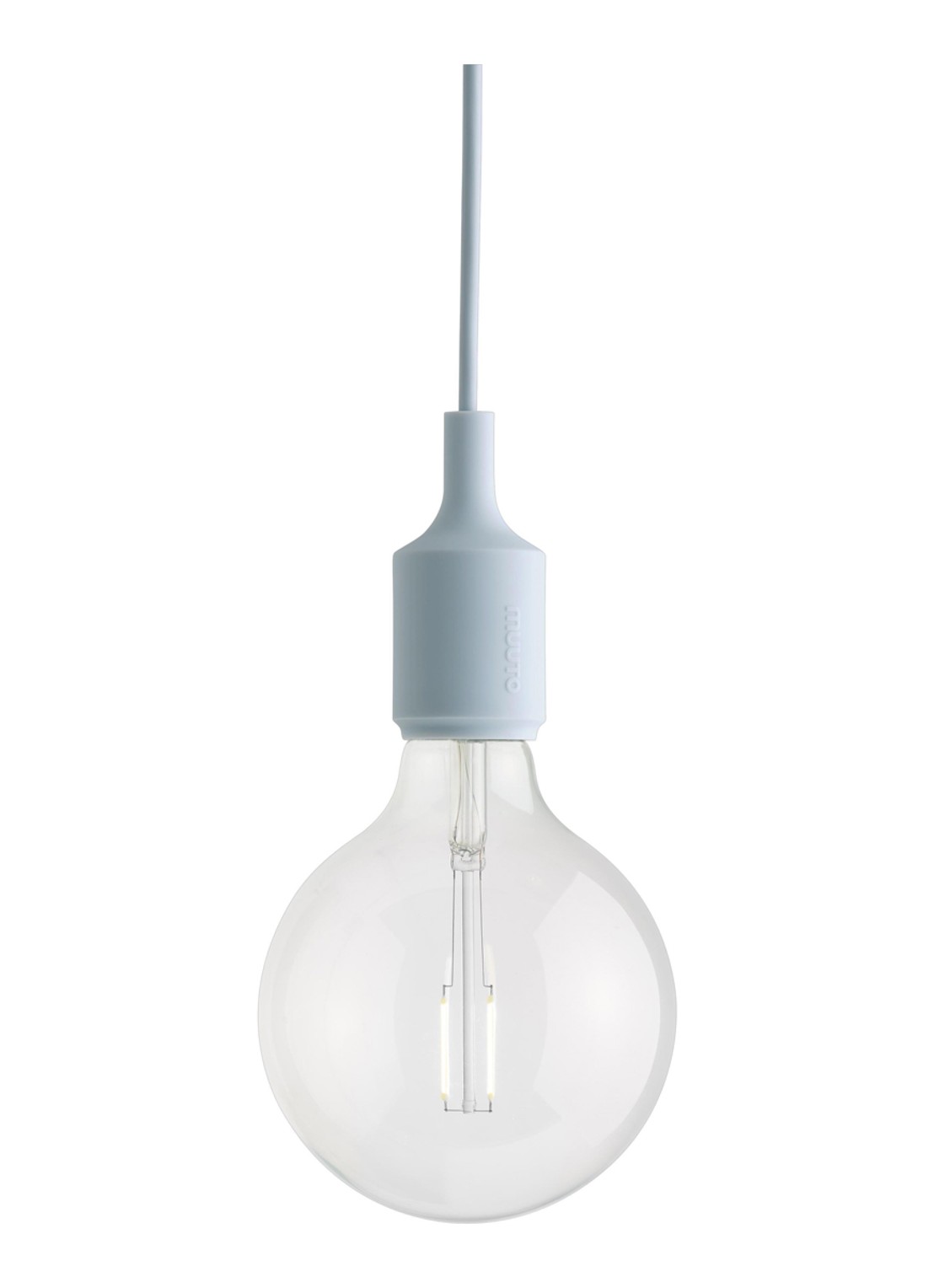 Muuto E27 LED hanglamp - voorkant lichtblauw