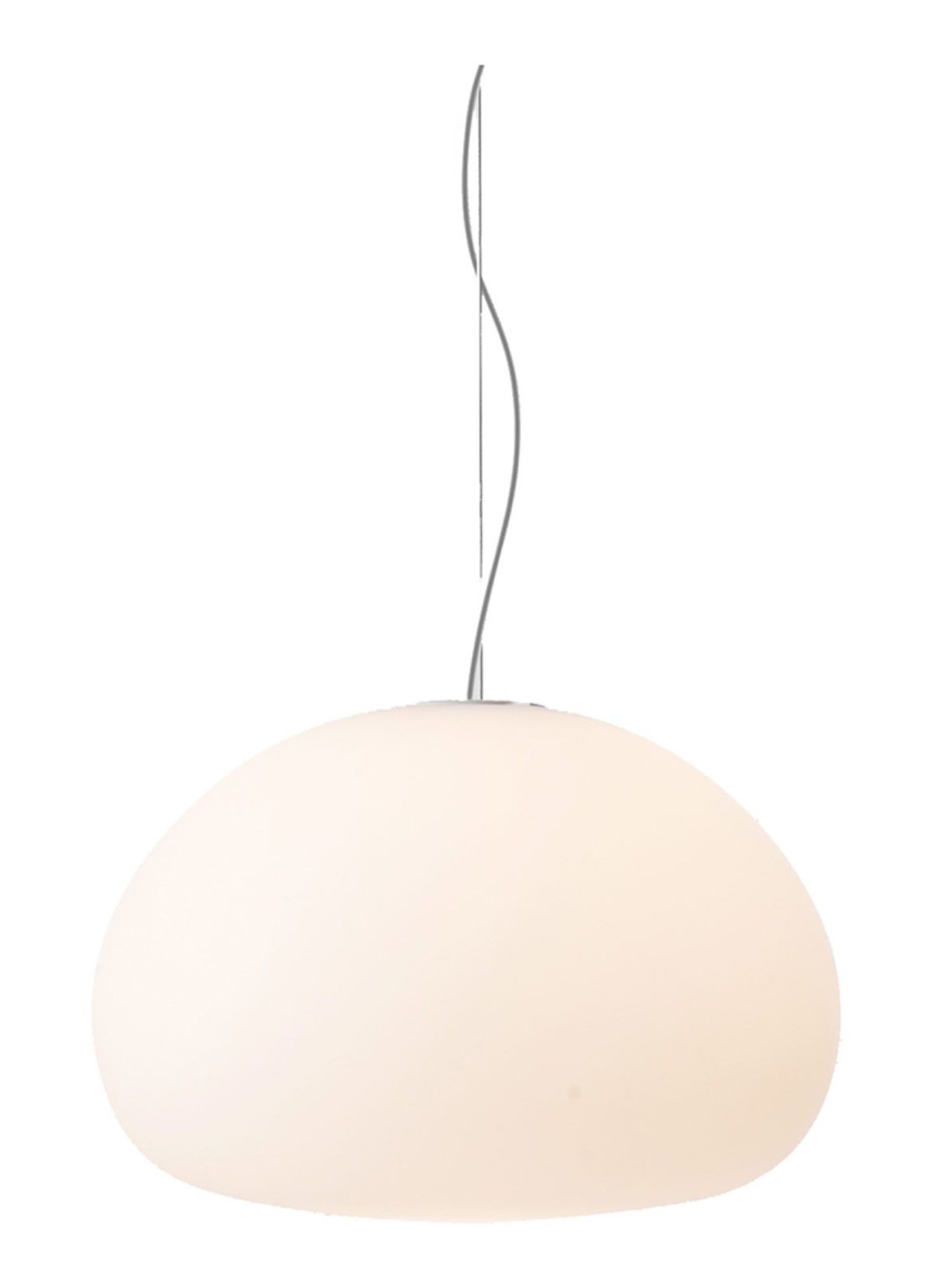 Muuto Fluid hanglamp Ø 23 cm small - voorkant wit