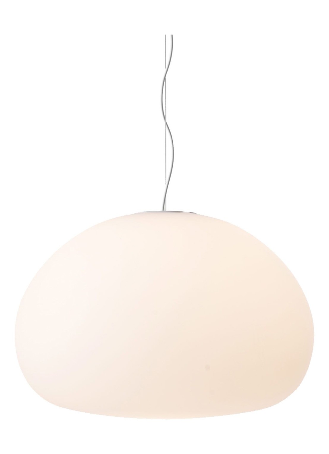 Muuto Fluid hanglamp Ø42 cm - voorkant wit