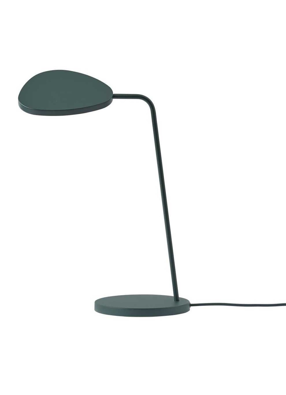 Muuto Leaf LED bureaulamp - voorkant groen