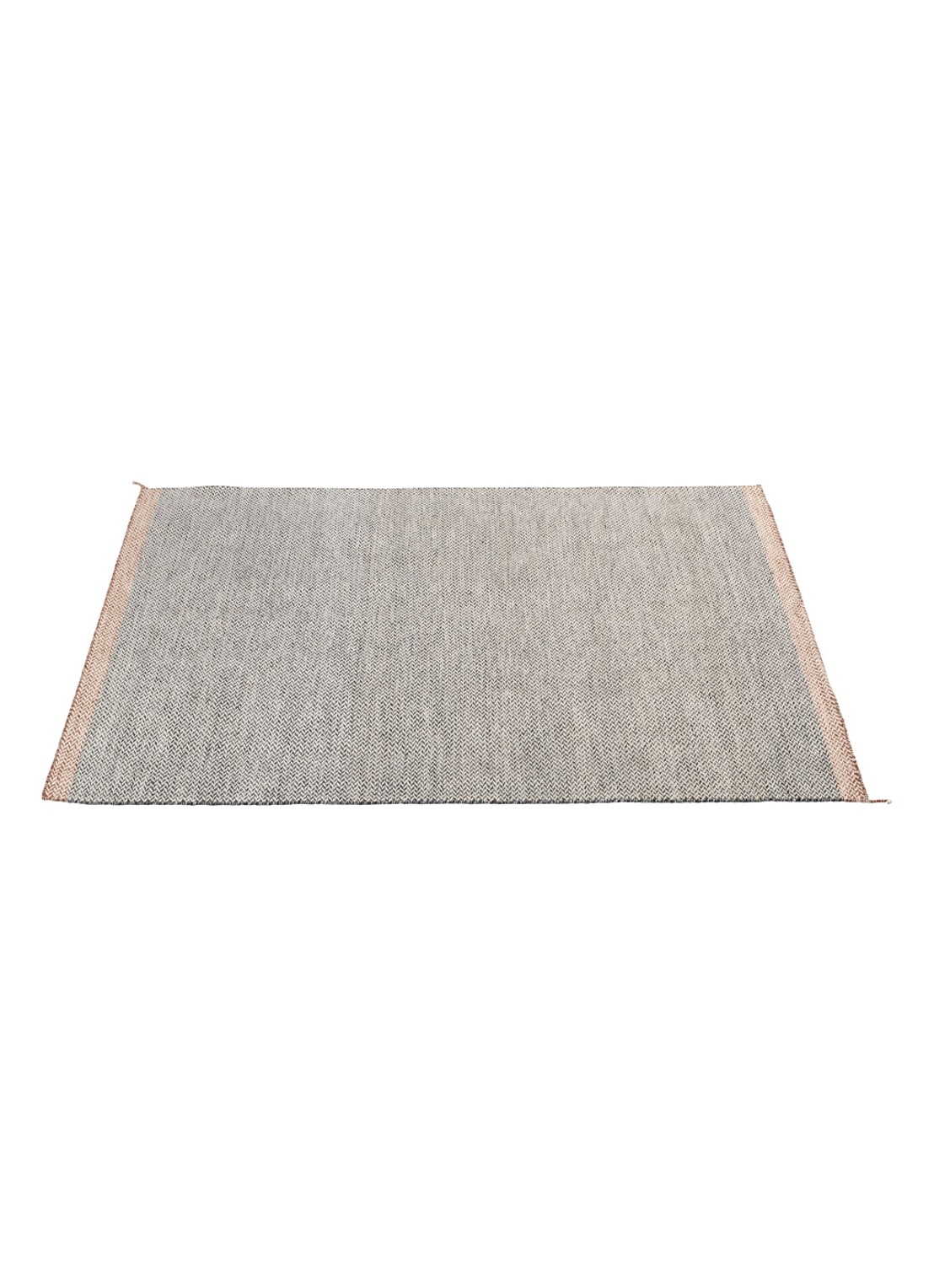 Muuto Ply vloerkleed 240 x 170 cm - voorkant grijs