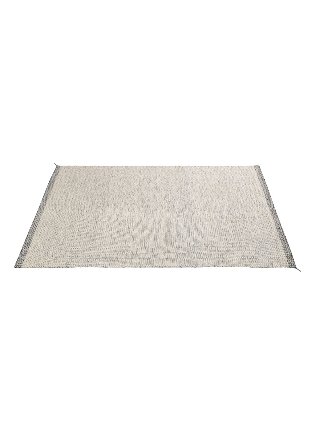 Muuto Ply vloerkleed 300 x 200 cm - voorkant grijs