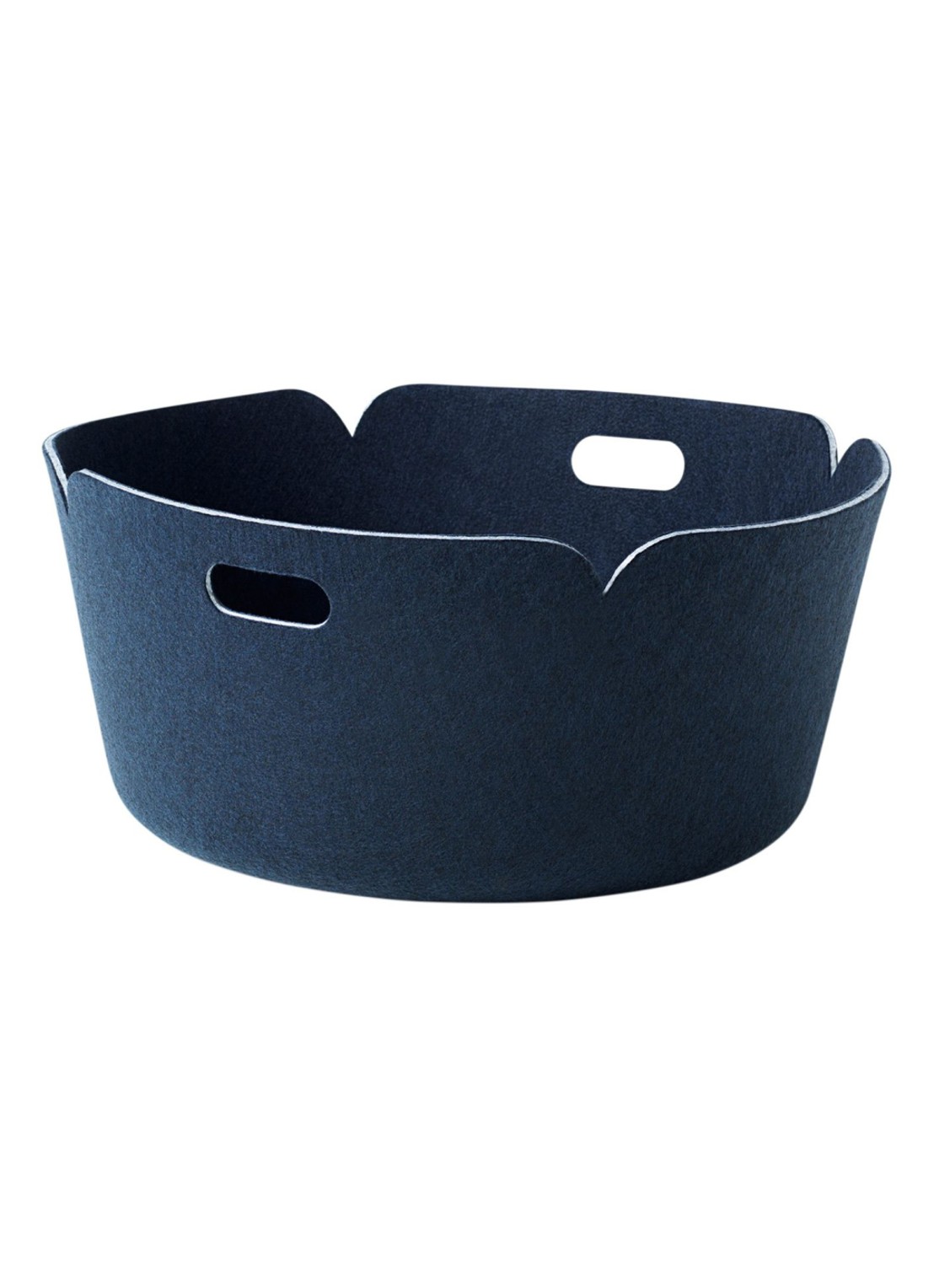 Muuto Restore Round opbergmand  - voorkant blauw