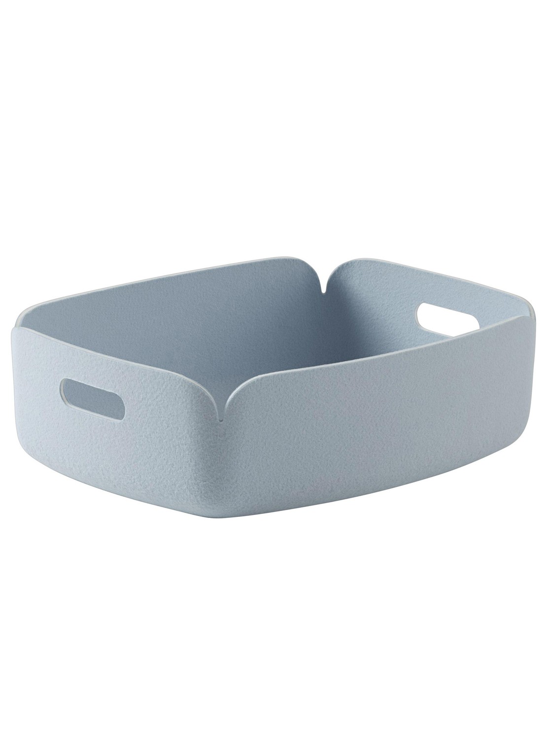 Muuto Restore Tray opbergmand 32 x 12 cm - voorkant lichtblauw
