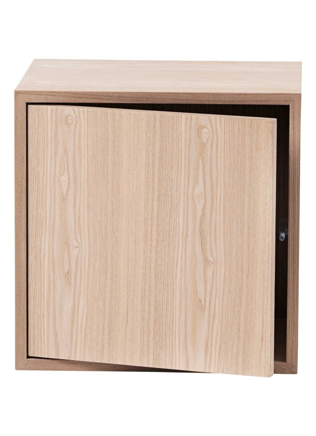 Muuto Stacked 2.0 kast medium met deur - voorkant naturel