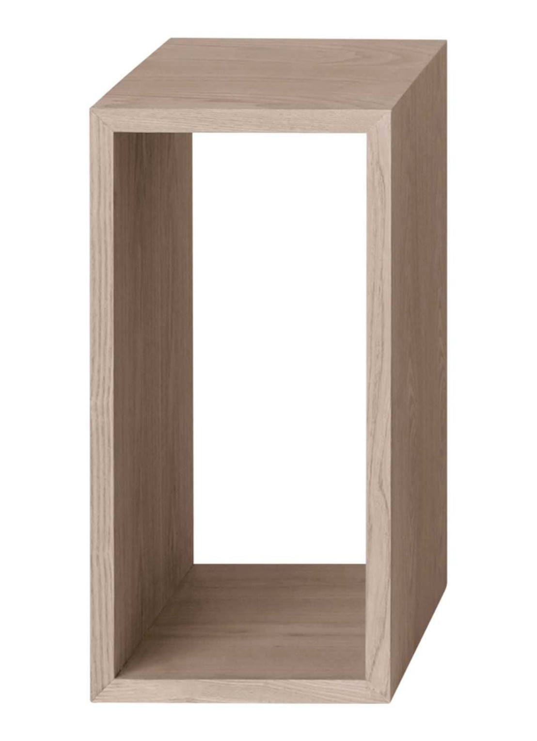 Muuto Stacked 2.0 kast small  - voorkant naturel