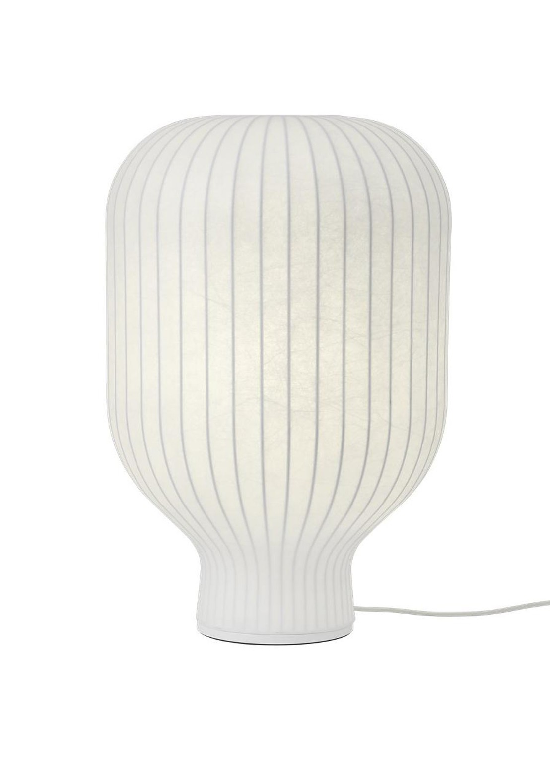 Muuto Strand tafellamp Ø40 cm - voorkant 3 wit