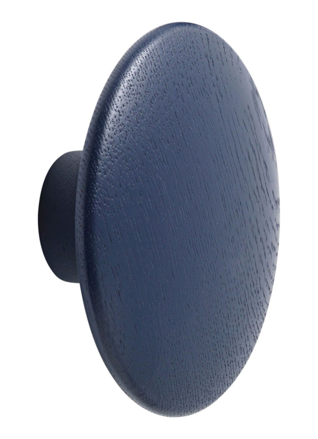 Muuto The Dots haak 13 cm - voorkant blauw