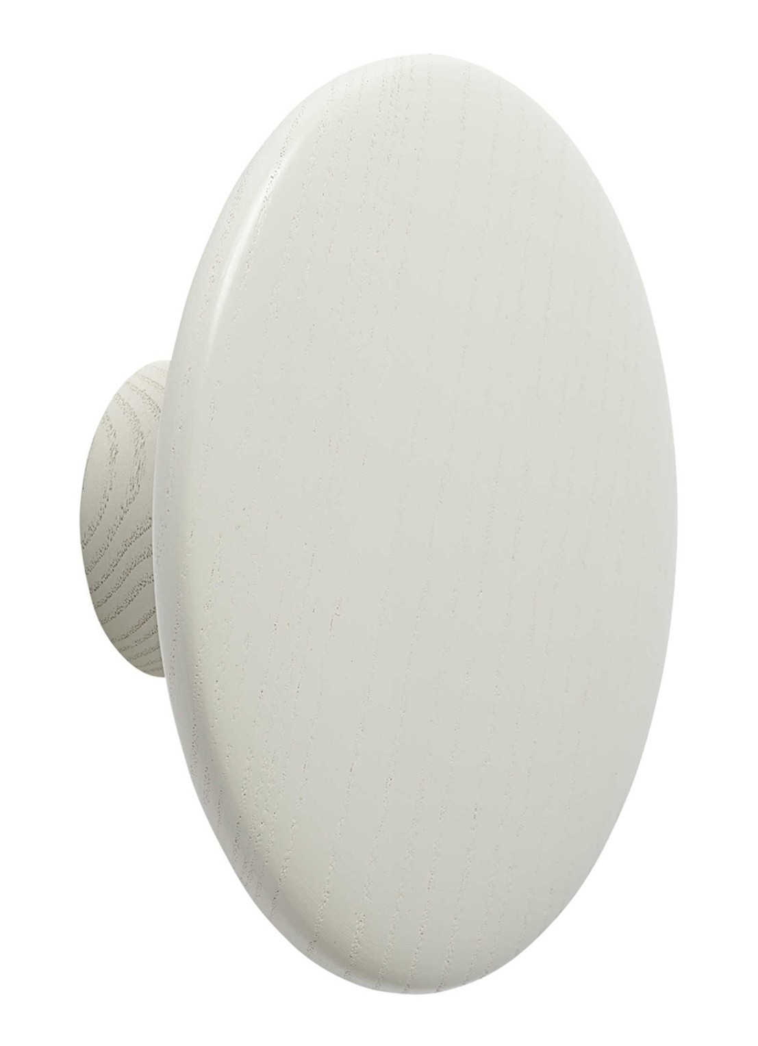 Muuto The Dots wandhaak 13 cm - voorkant wit