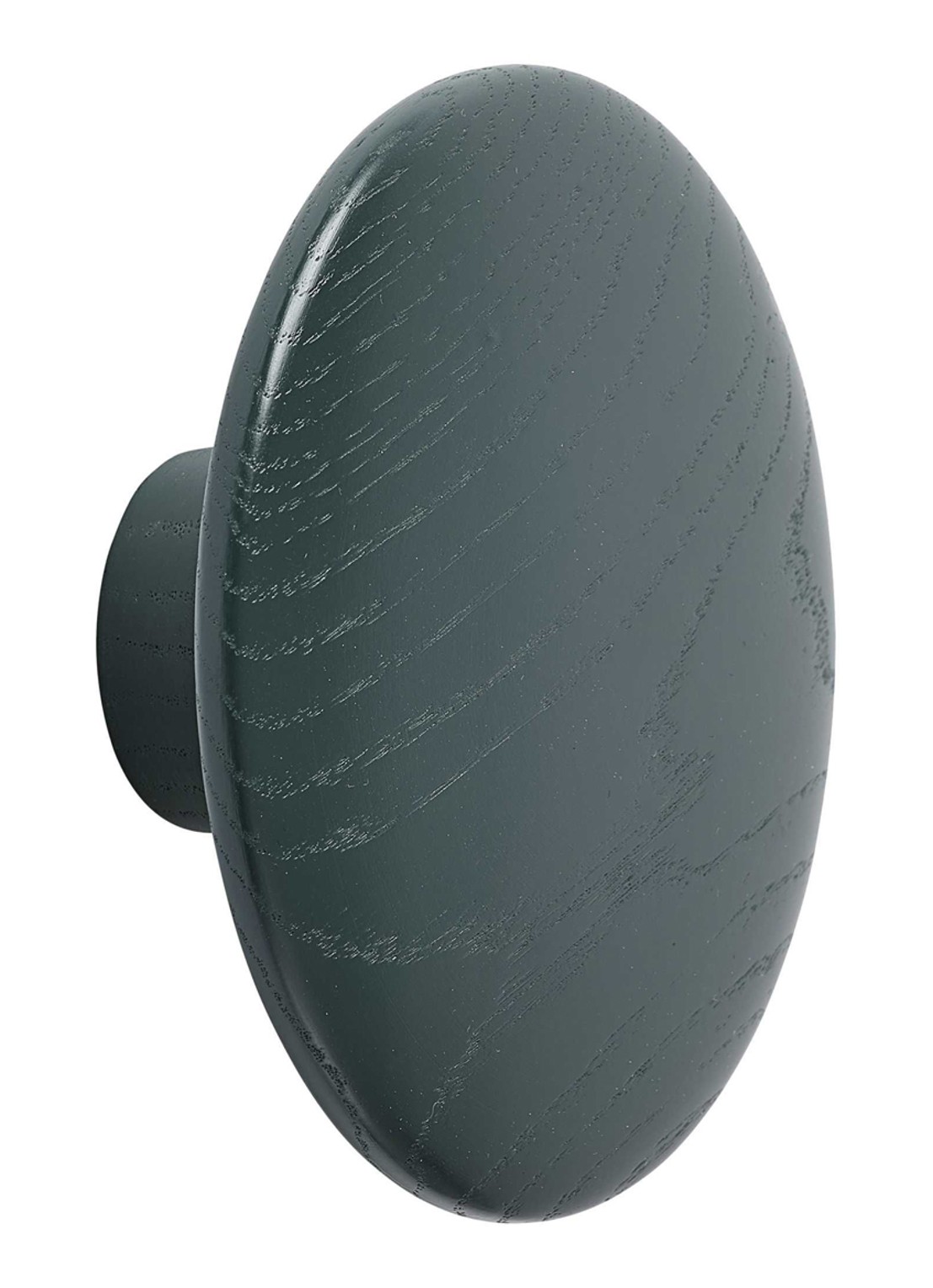 Muuto The Dots wandhaak 13 cm - voorkant groen