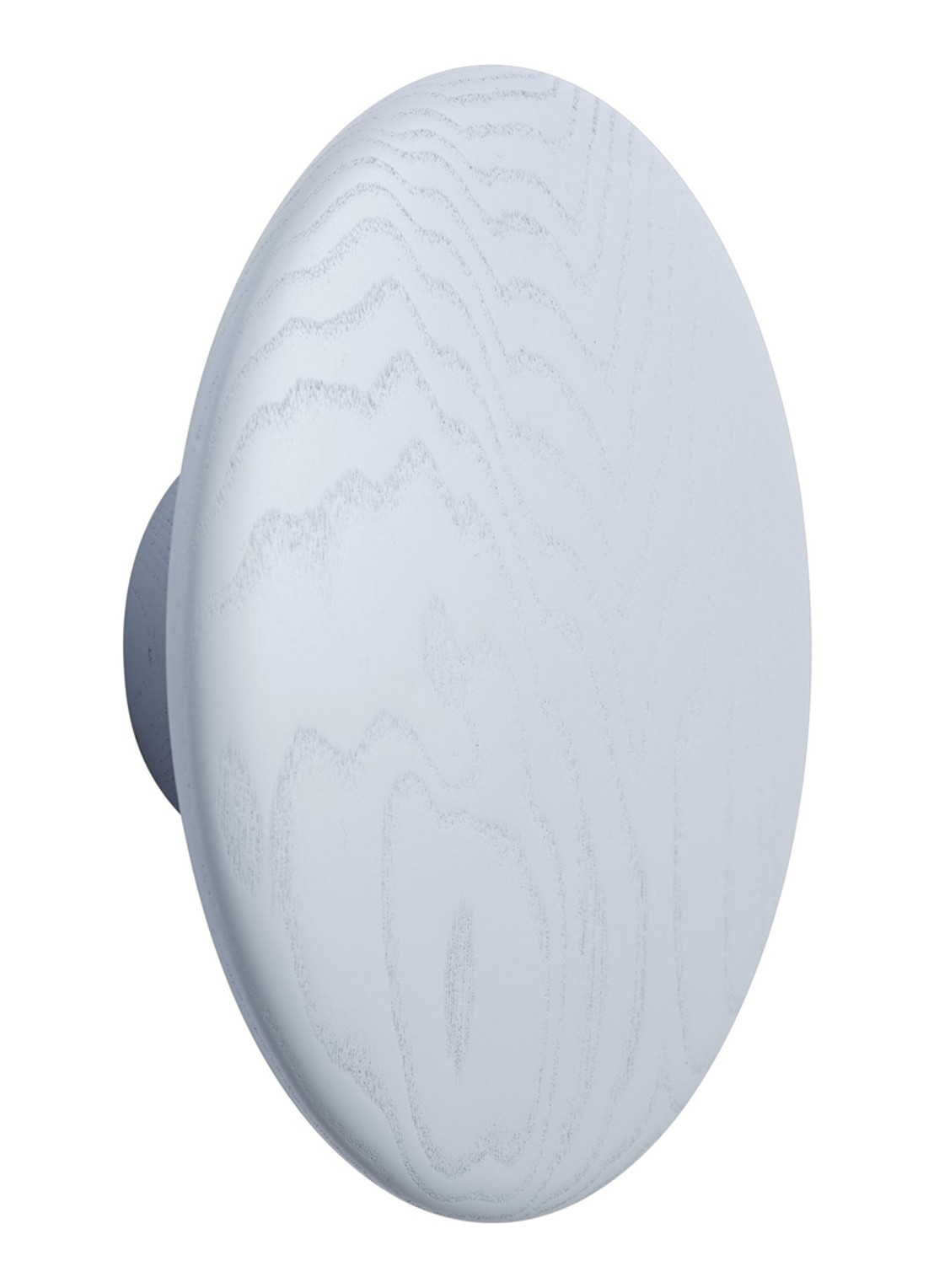 Muuto The Dots wandhaak 17 cm - voorkant lichtblauw