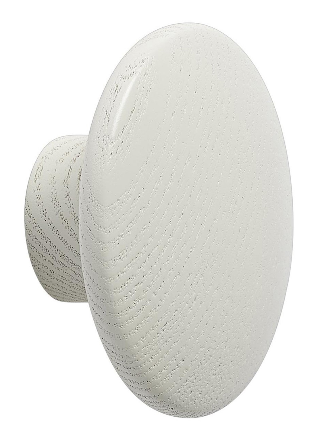 Muuto The Dots wandhaak 6,5 cm - voorkant wit