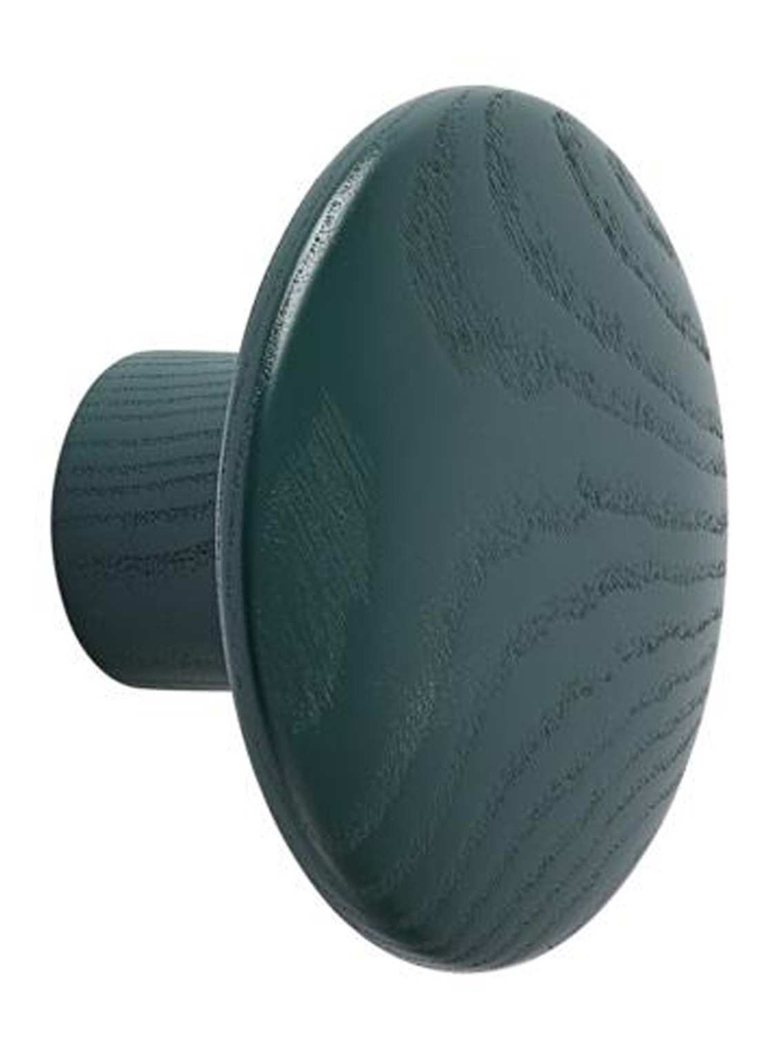 Muuto The Dots wandhaak 9 cm - voorkant groen