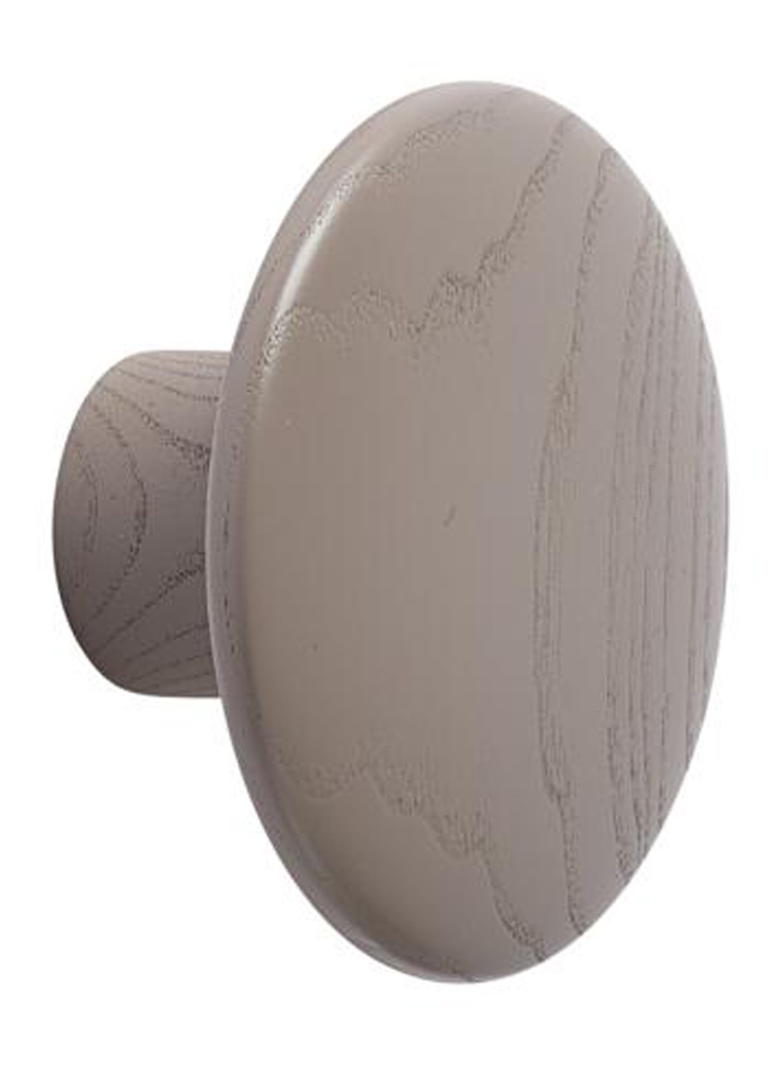 Muuto The Dots wandhaak 9 cm - voorkant grijs