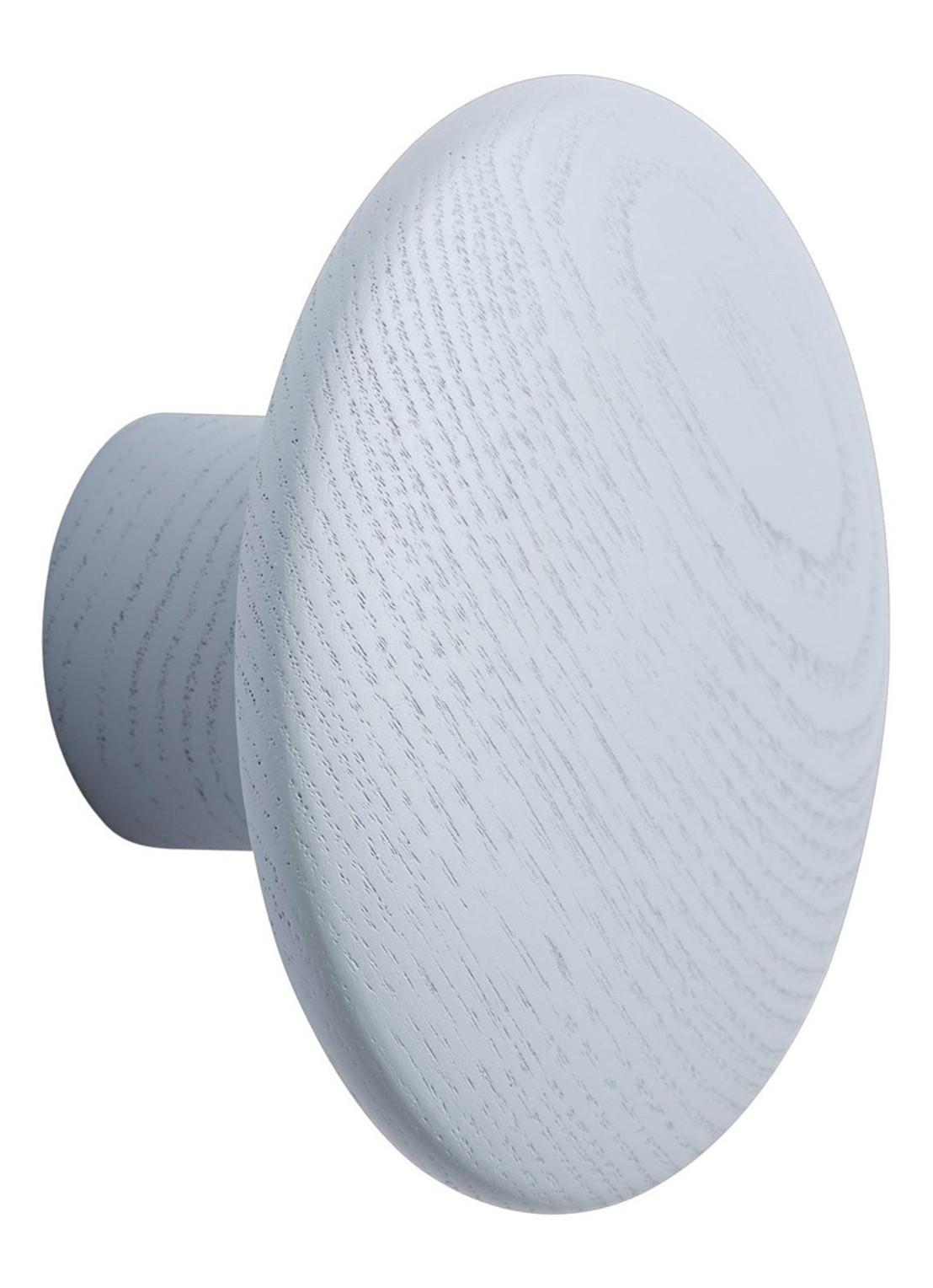 Muuto The Dots wandhaak 9 cm - voorkant lichtblauw