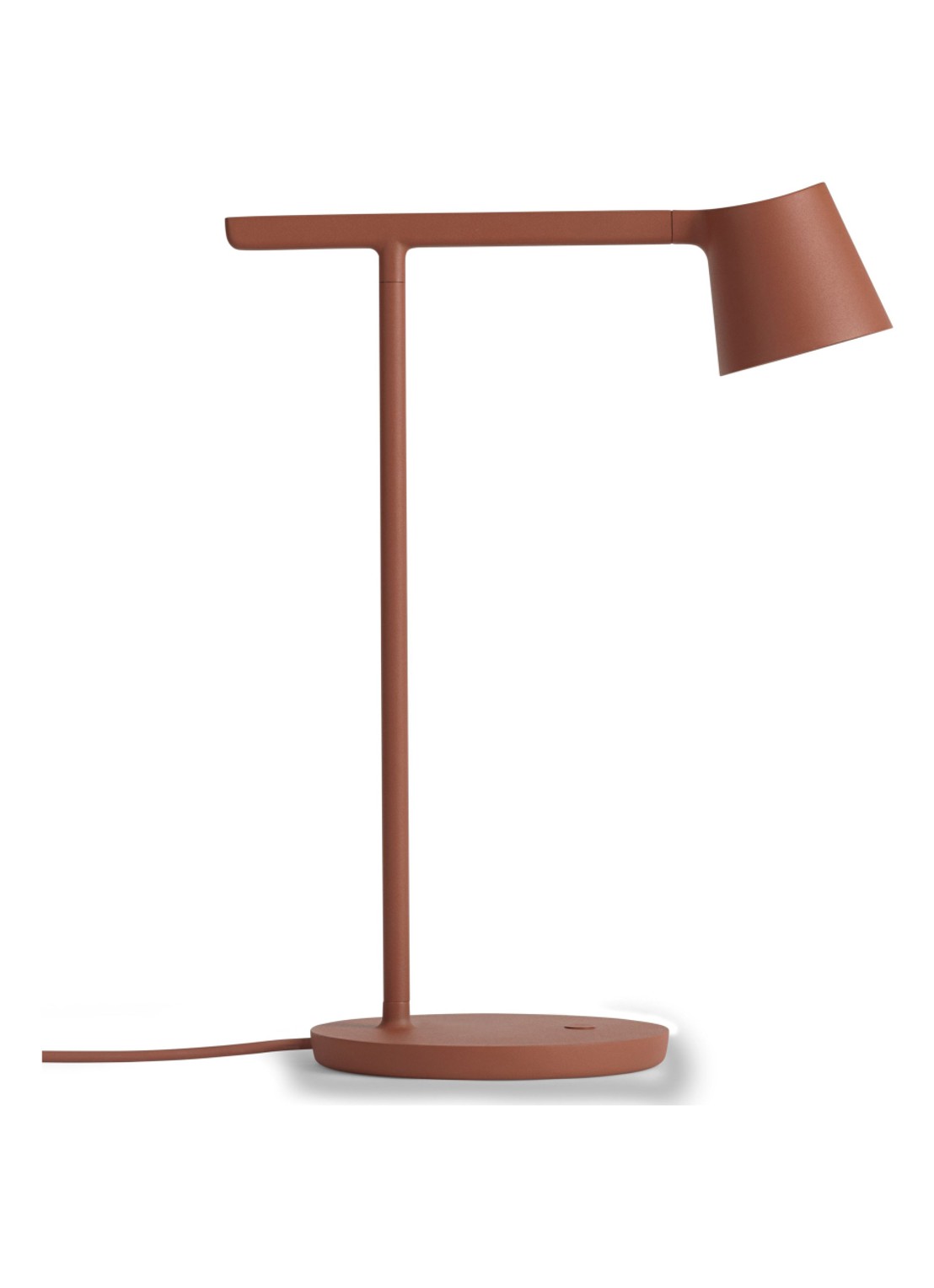 Muuto Tip tafellamp LED - voorkant bruin
