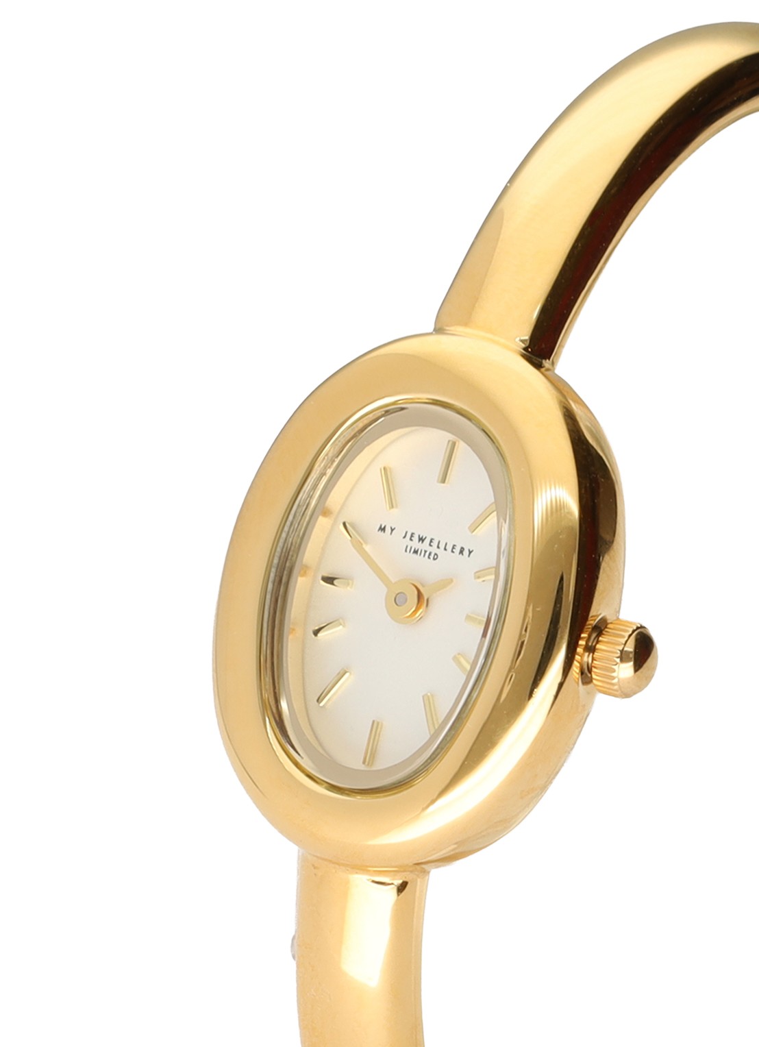 My Jewellery Bangle horloge small - detail goud