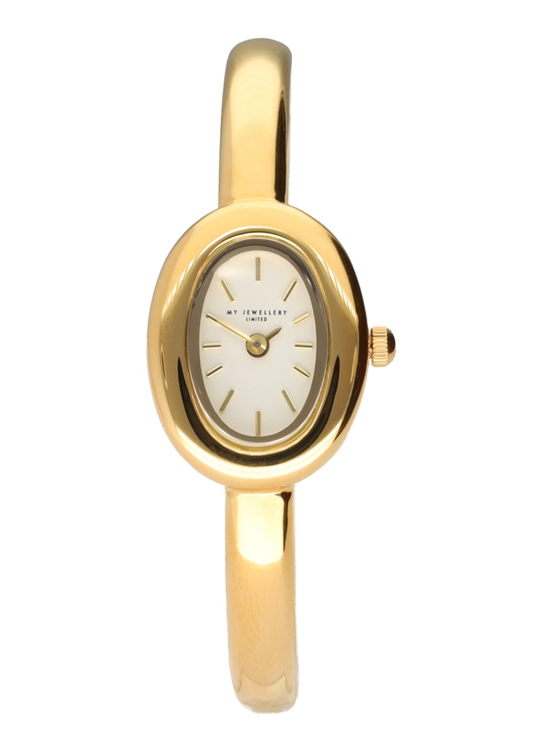 My Jewellery Bangle horloge small - voorkant 2 goud