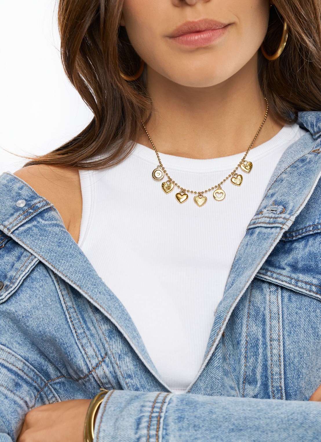 My Jewellery Candy ketting met bedels - voorkant 3 goud