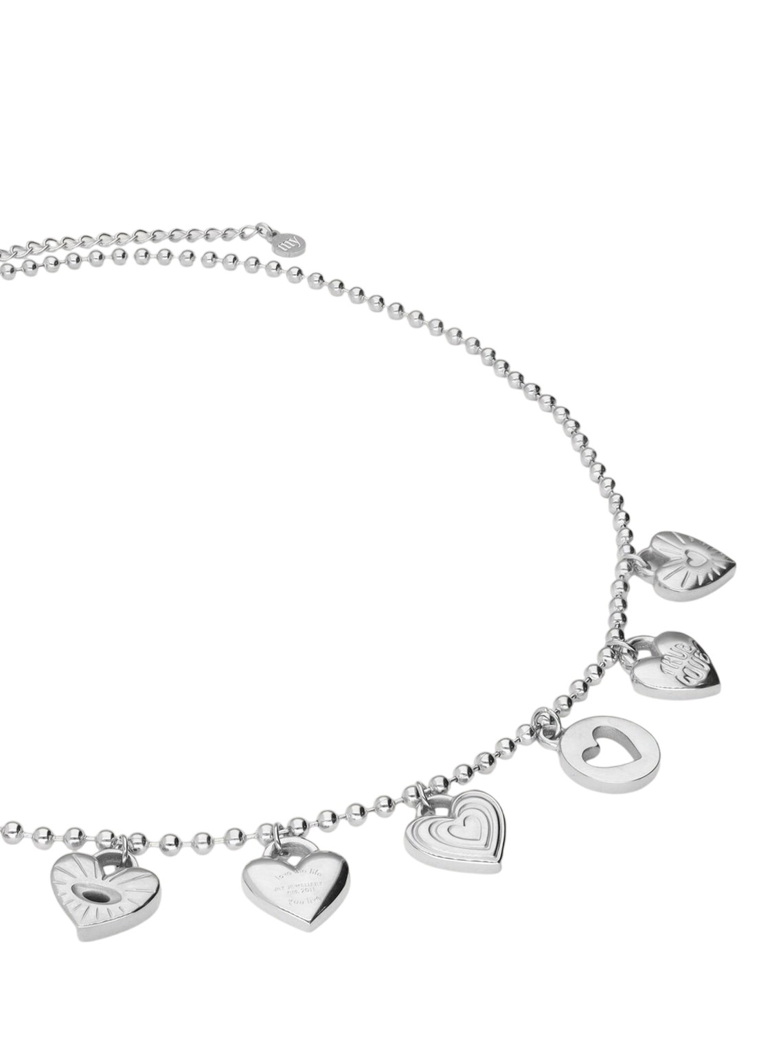 My Jewellery Candy ketting met bedels - achterkant zilver
