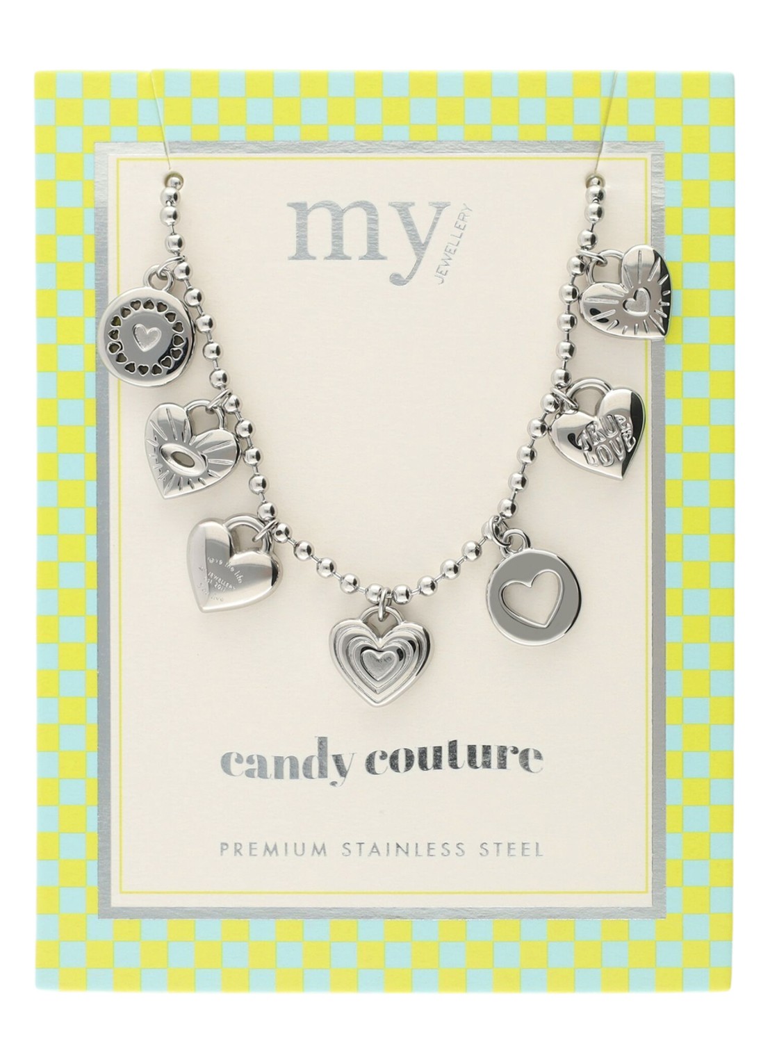 My Jewellery Candy ketting met bedels - detail 5 zilver