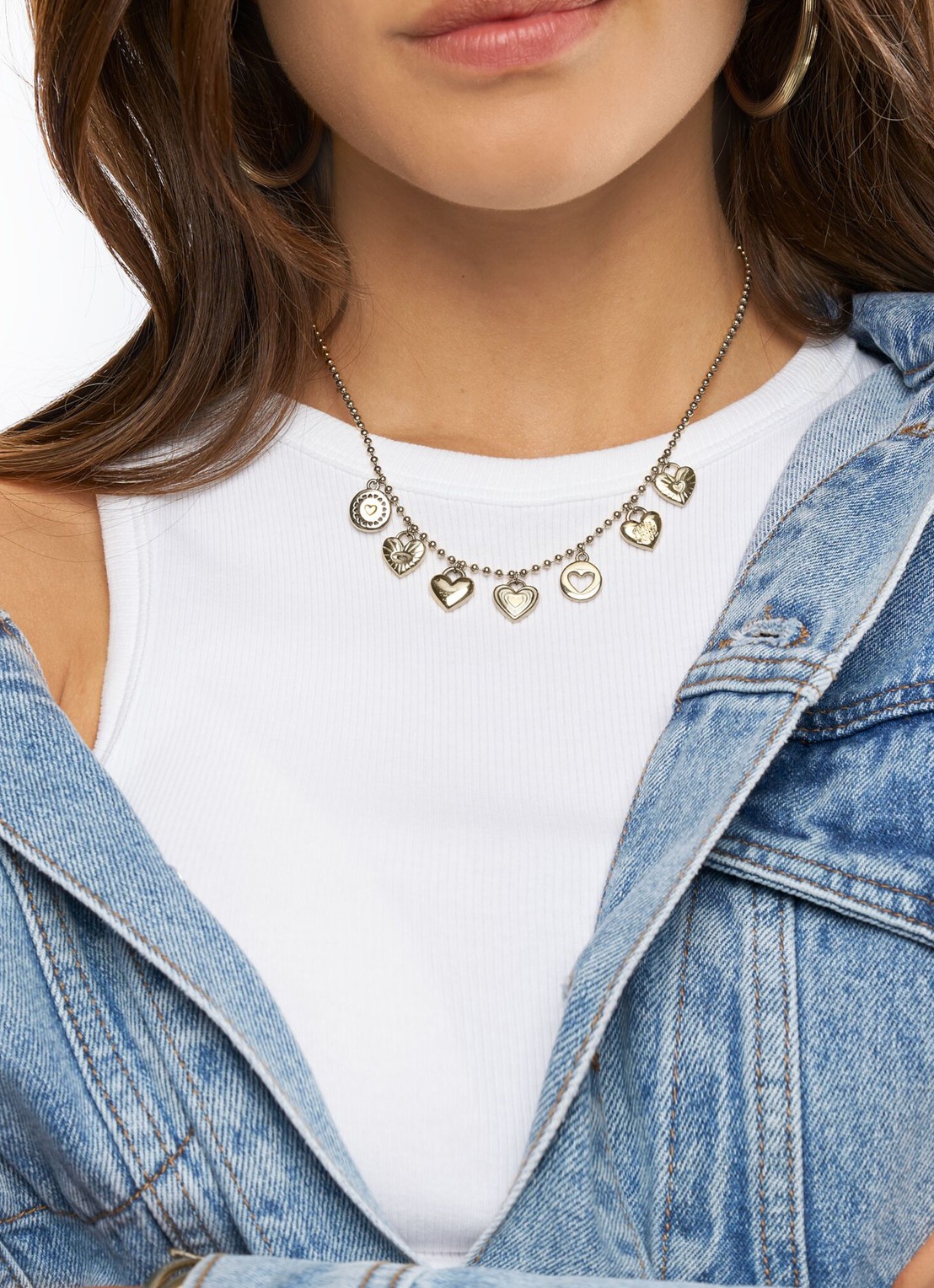My Jewellery Candy ketting met bedels - voorkant 3 zilver