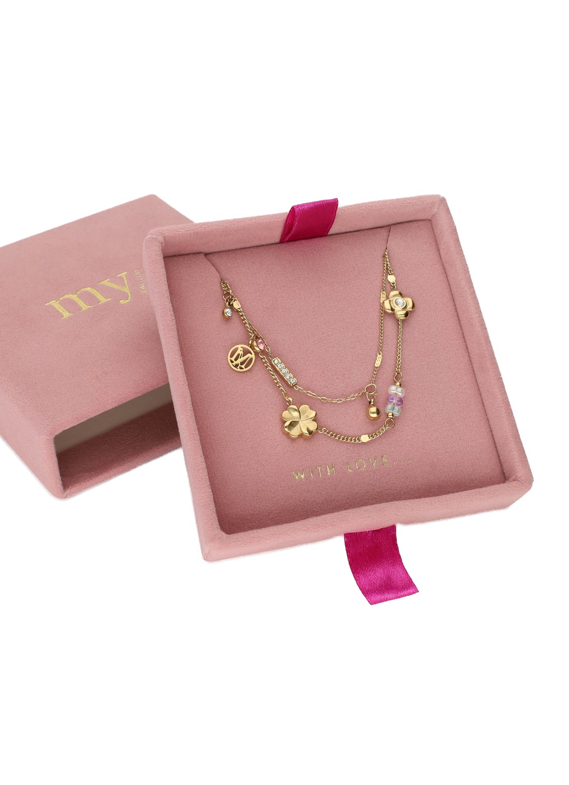 My Jewellery Dream Chaser ketting - detail 4 goud