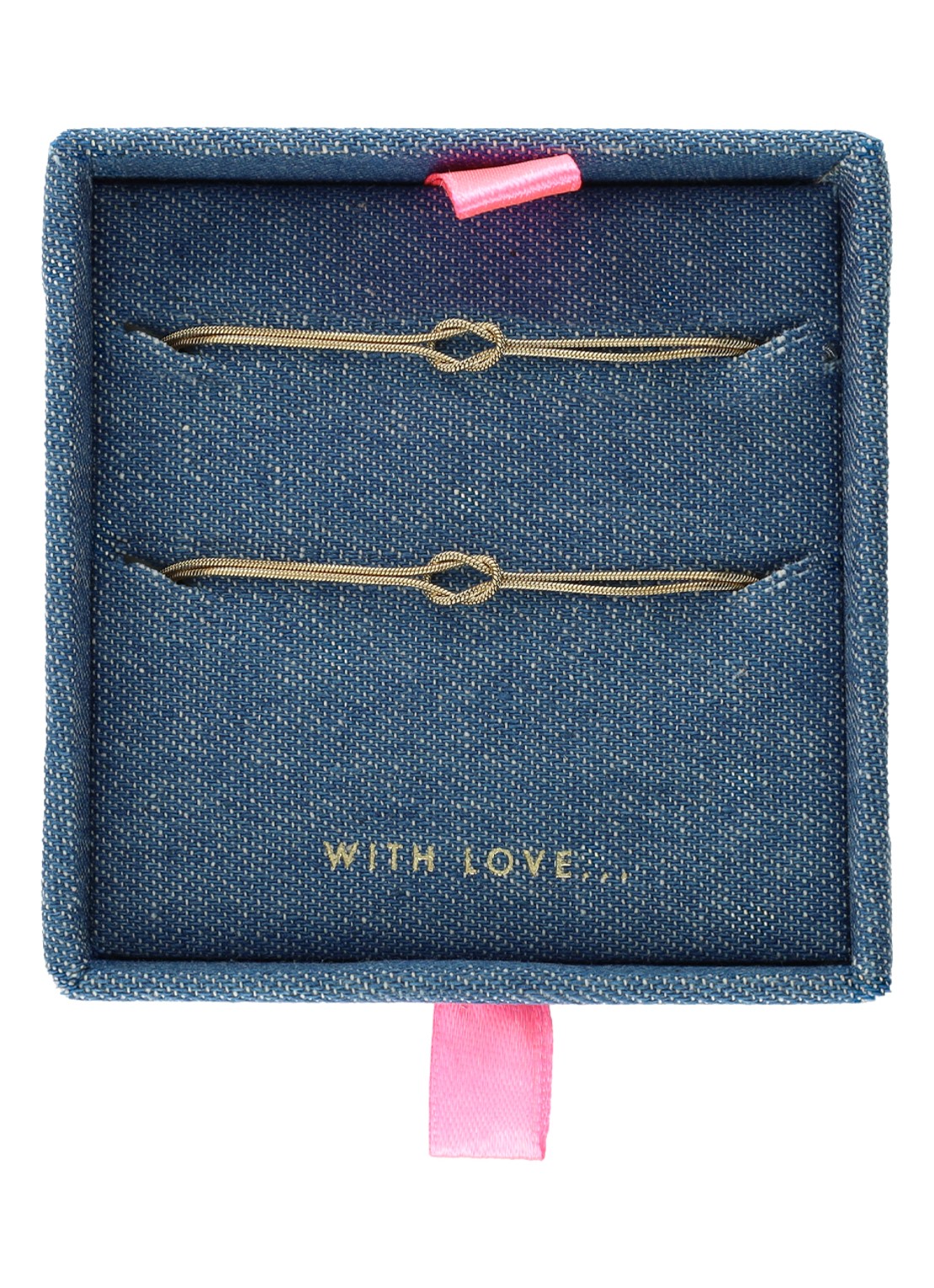 My Jewellery Forever Connected Knot armband set van 2 - detail 2 goud