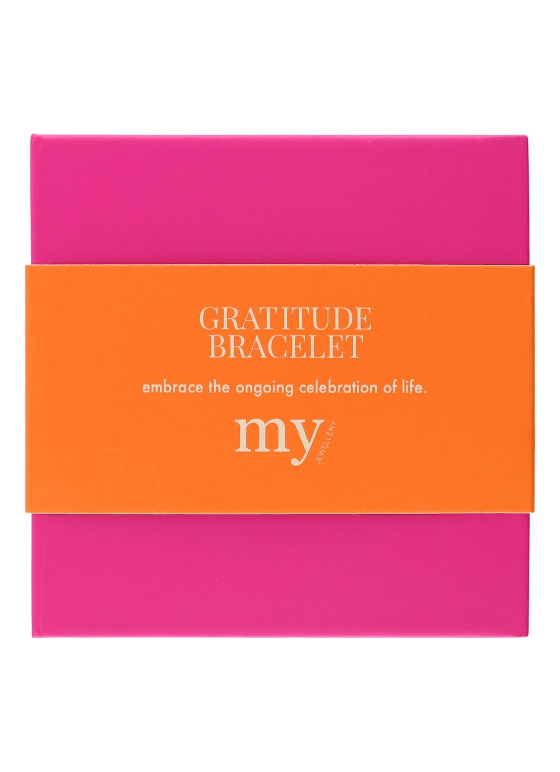 My Jewellery Gratitude armband  - detail 5 goud