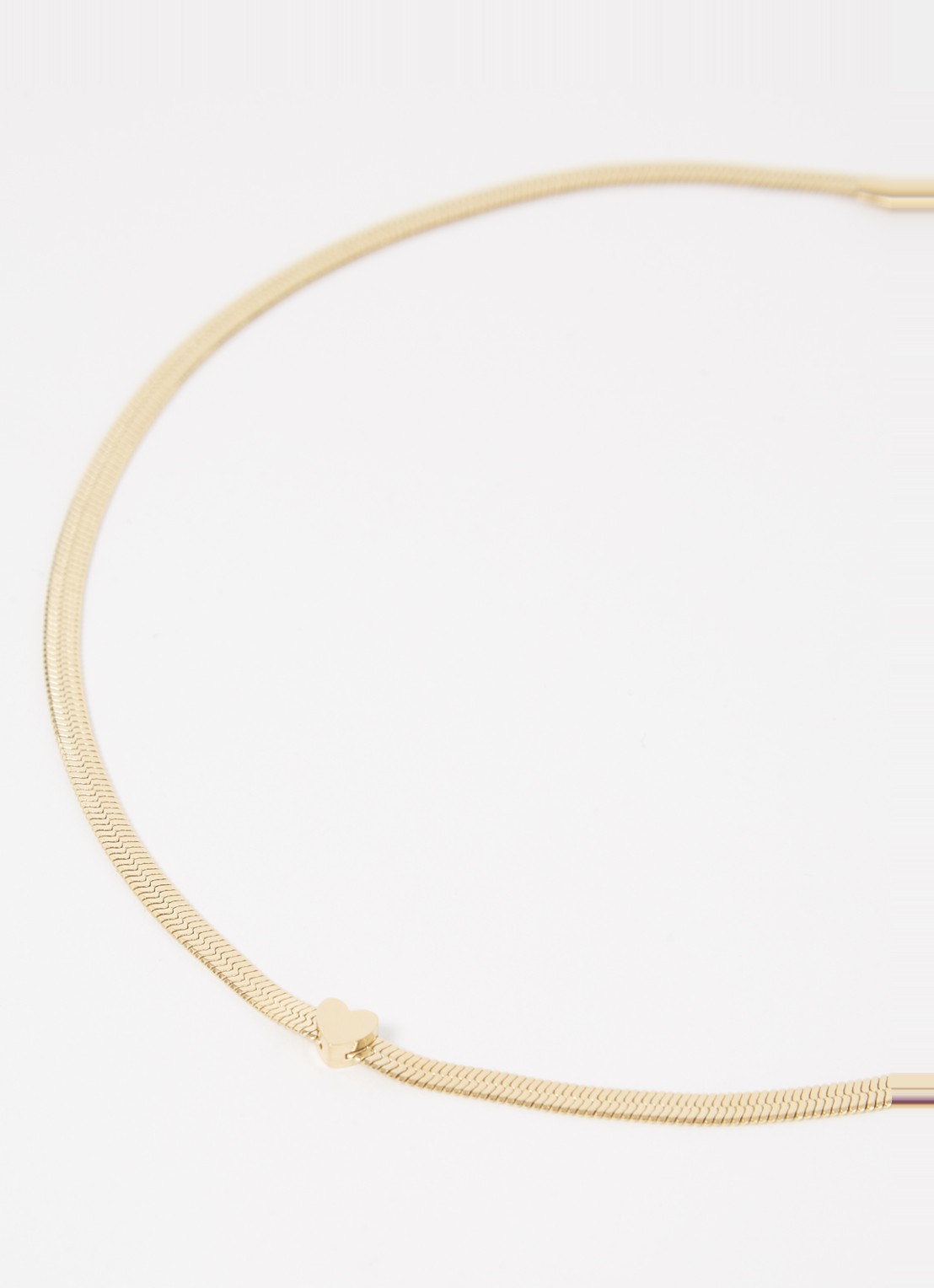 My Jewellery Heart ketting - detail 3 goud